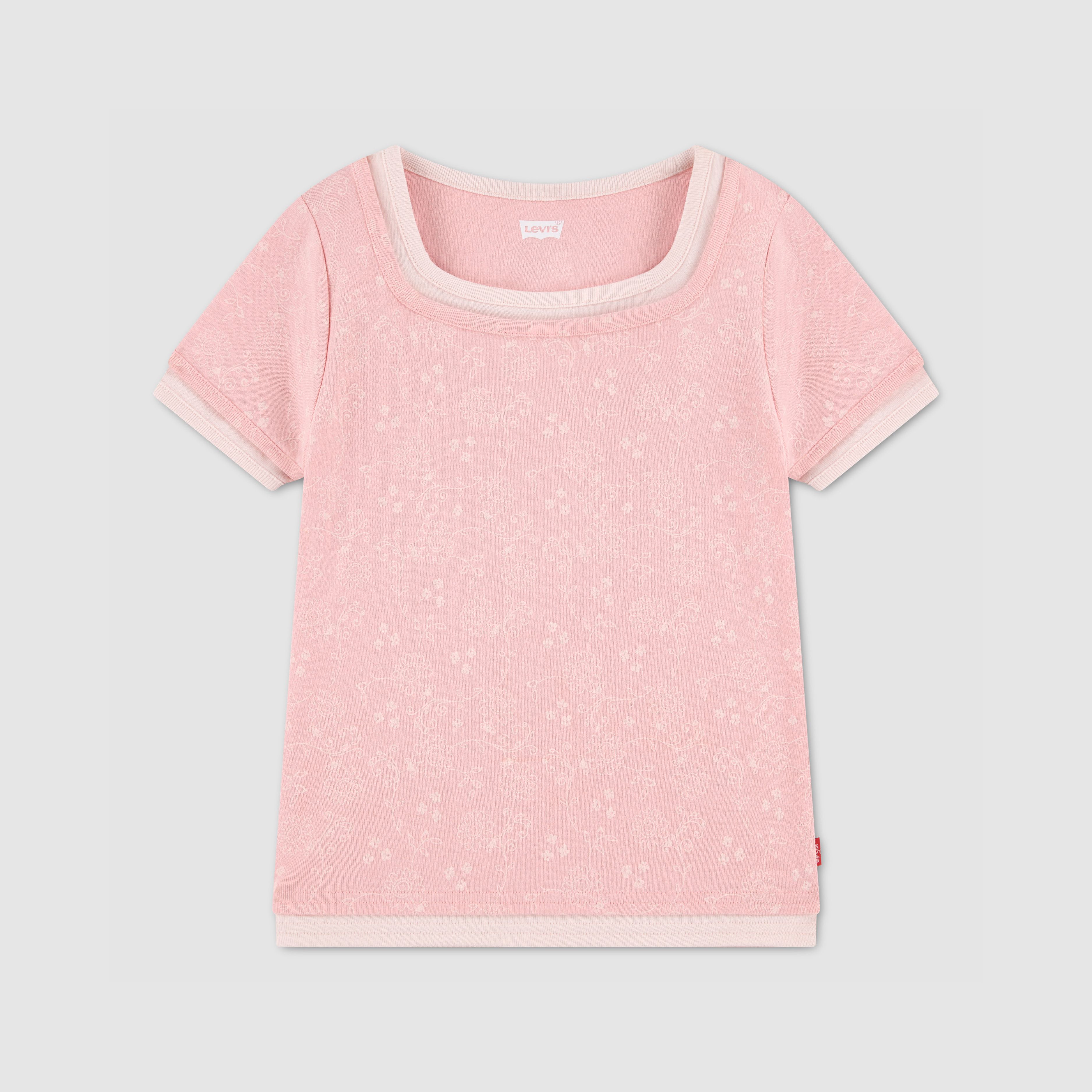 Layered Top Big Girls 7-16 6