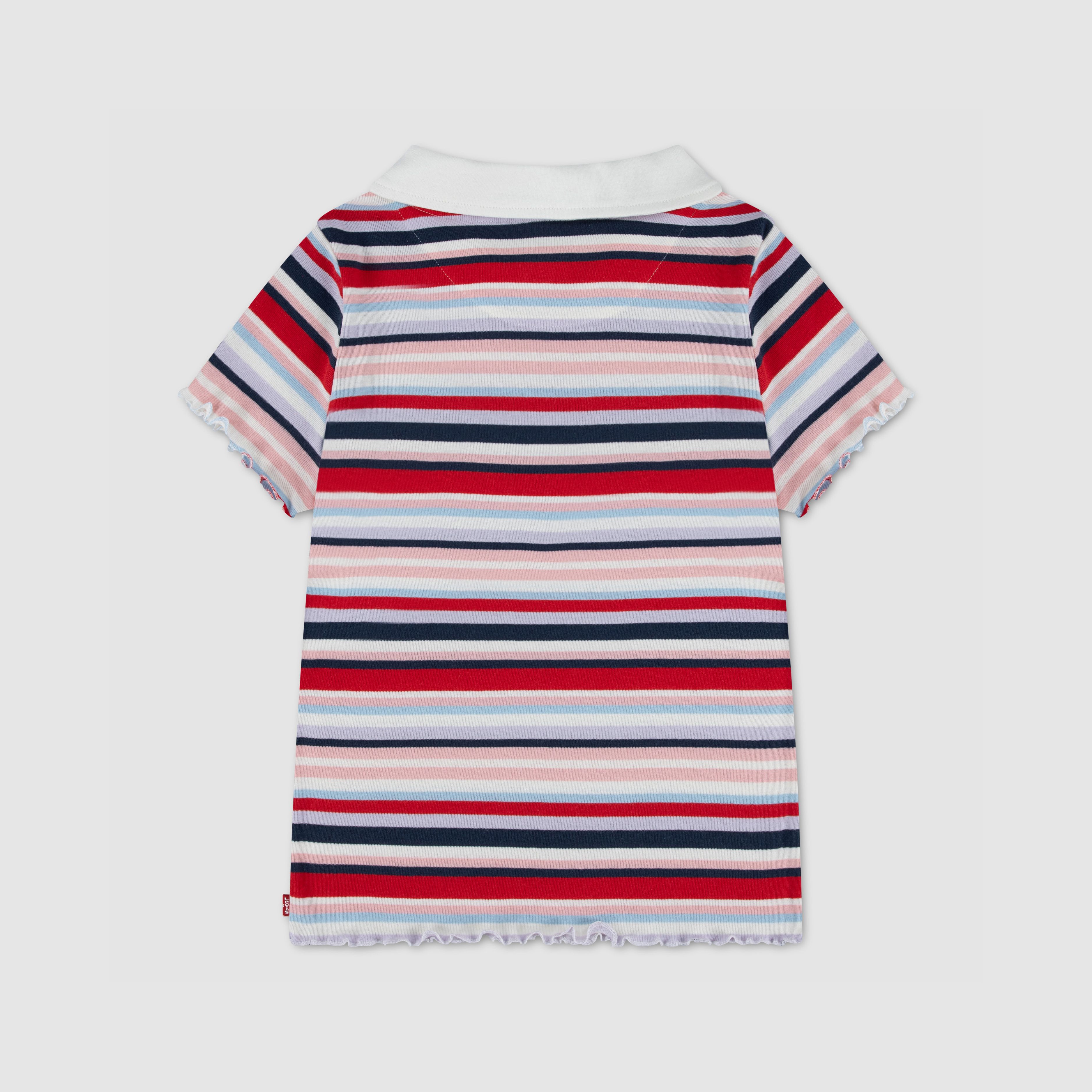 Polo Knit Top Little Girls 4-6X 2