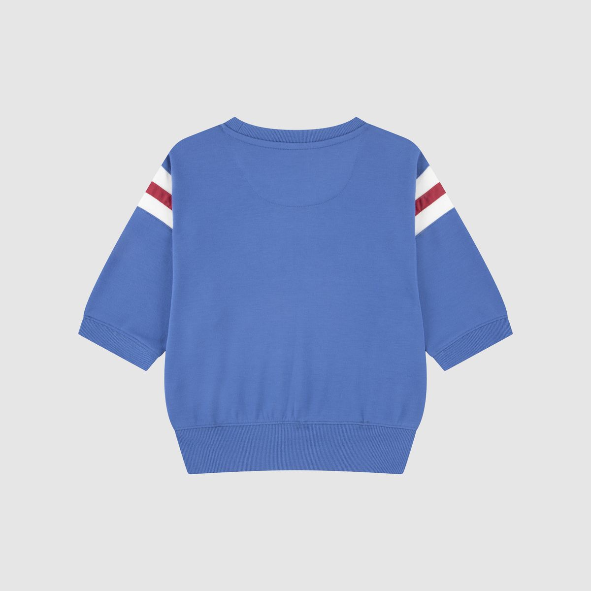 Varsity Knit Top Big Girls 7-16 — Delft - Blue