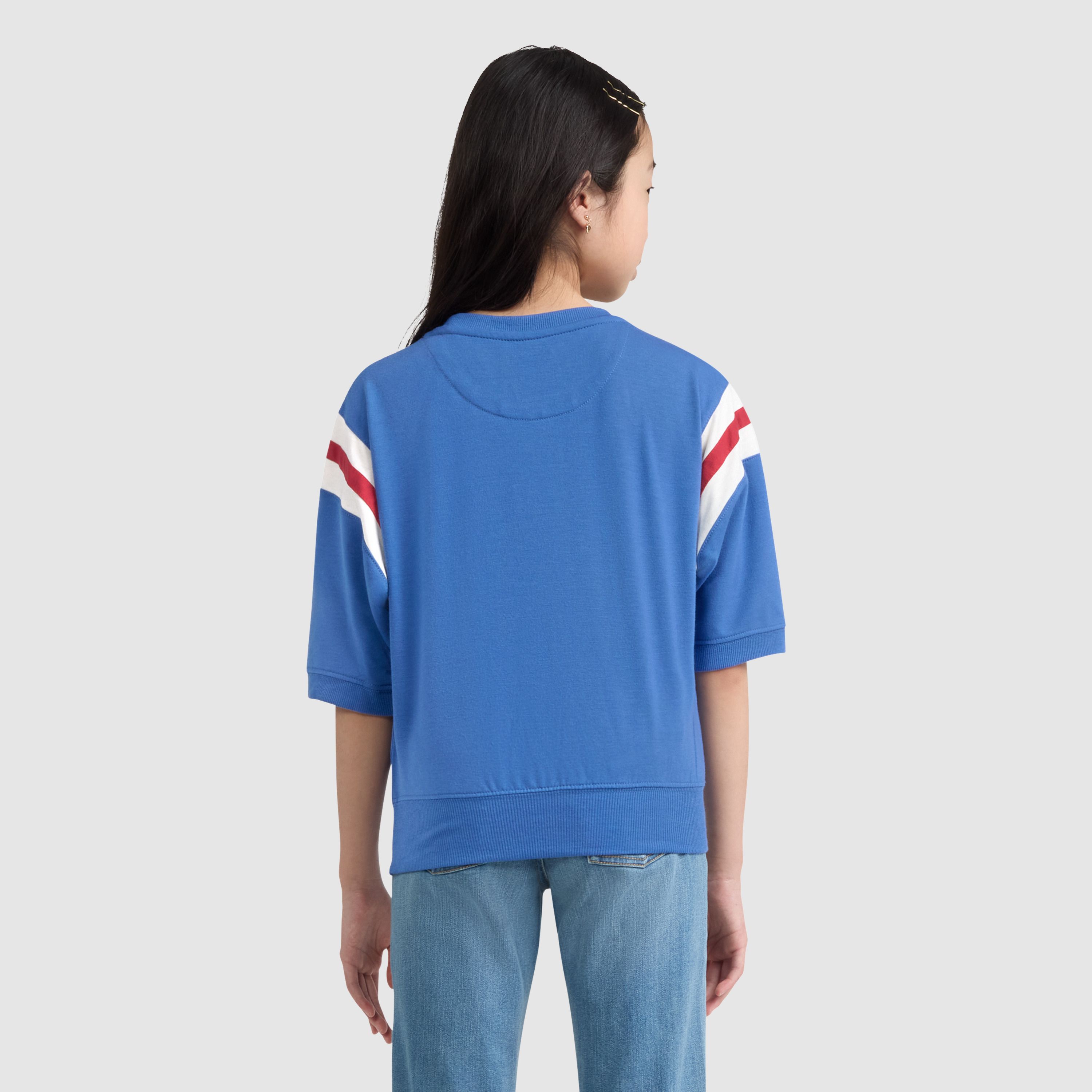 Varsity Knit Top Big Girls 7-16 3