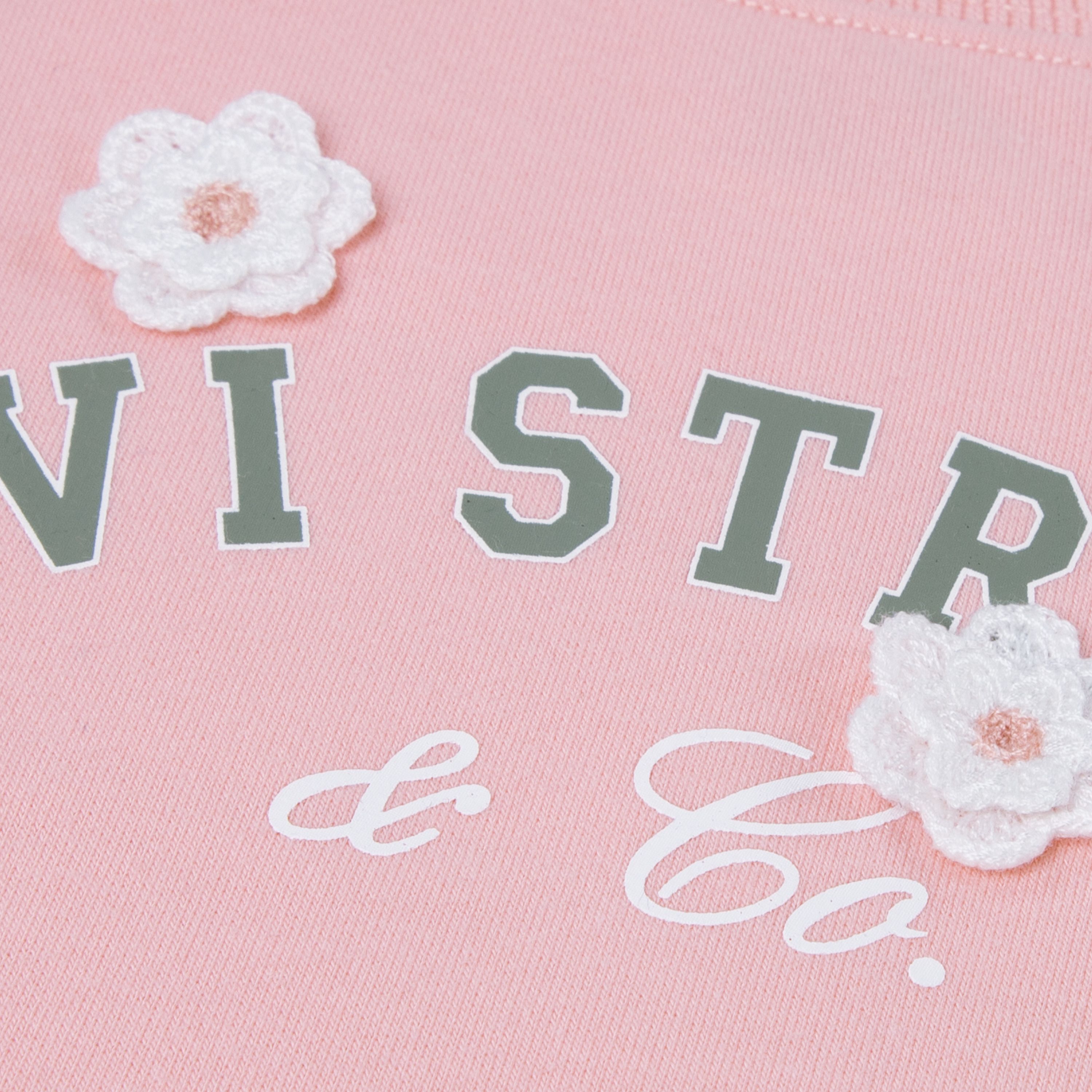 Varsity Knit Top Big Girls 7-16 3