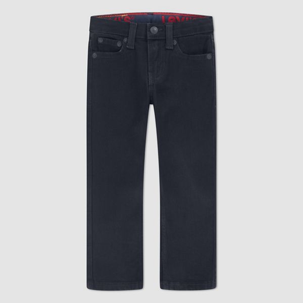 514™ Straight Performance Jeans Toddler 2T-4T — Black Stretch