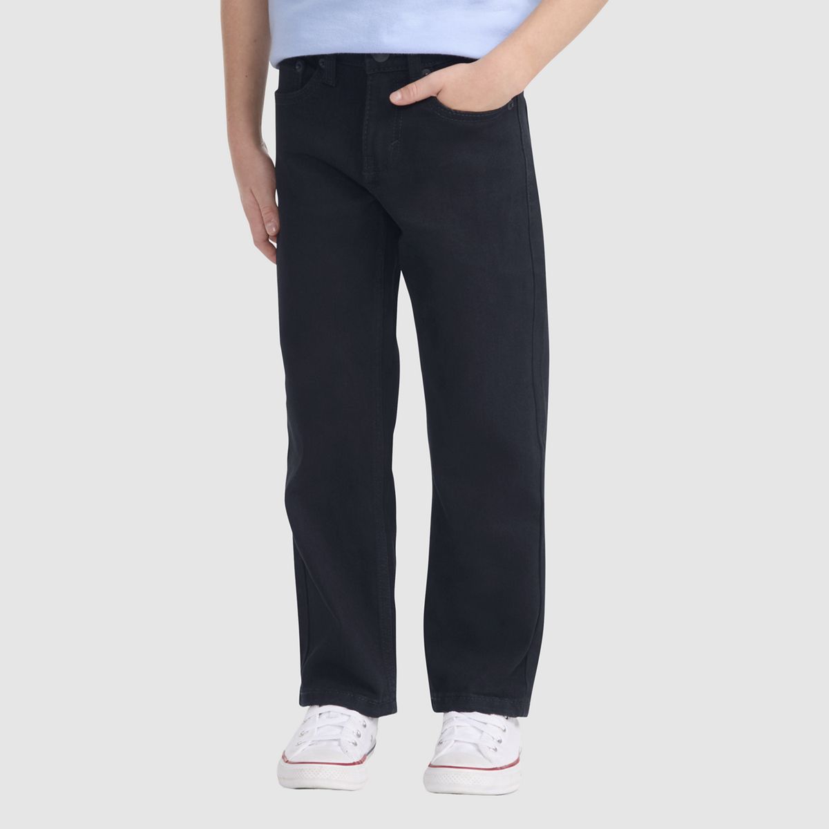 514™ Straight Performance Jeans Little Boys 4-7 — Black Stretch