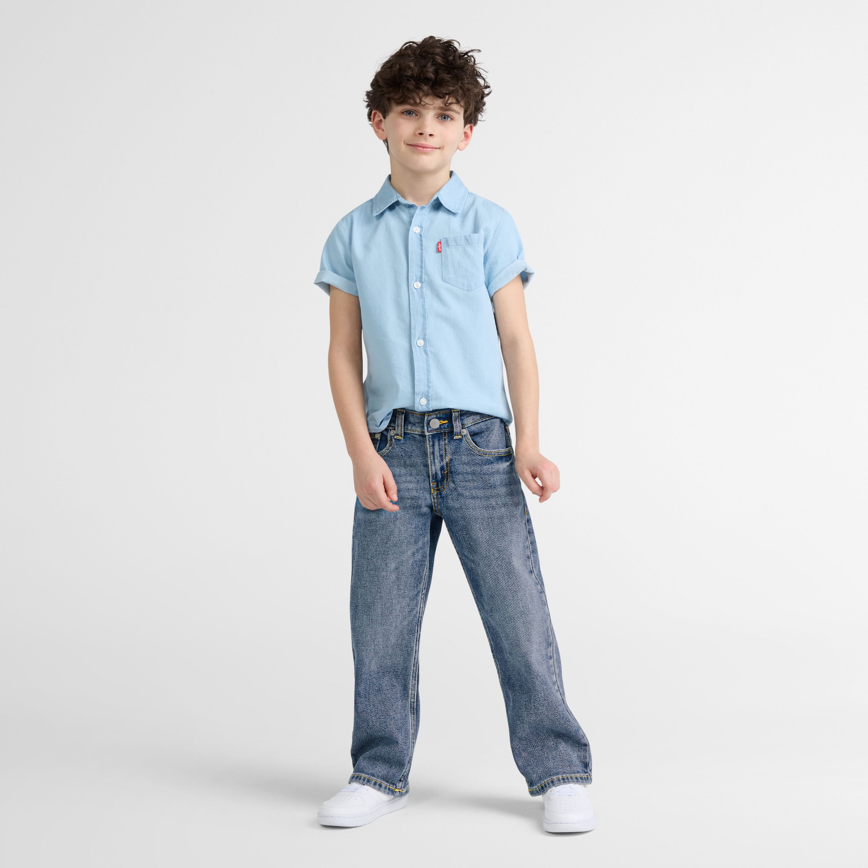 555™ Relaxed Fit Straight Jeans Little Boys 4-7 5