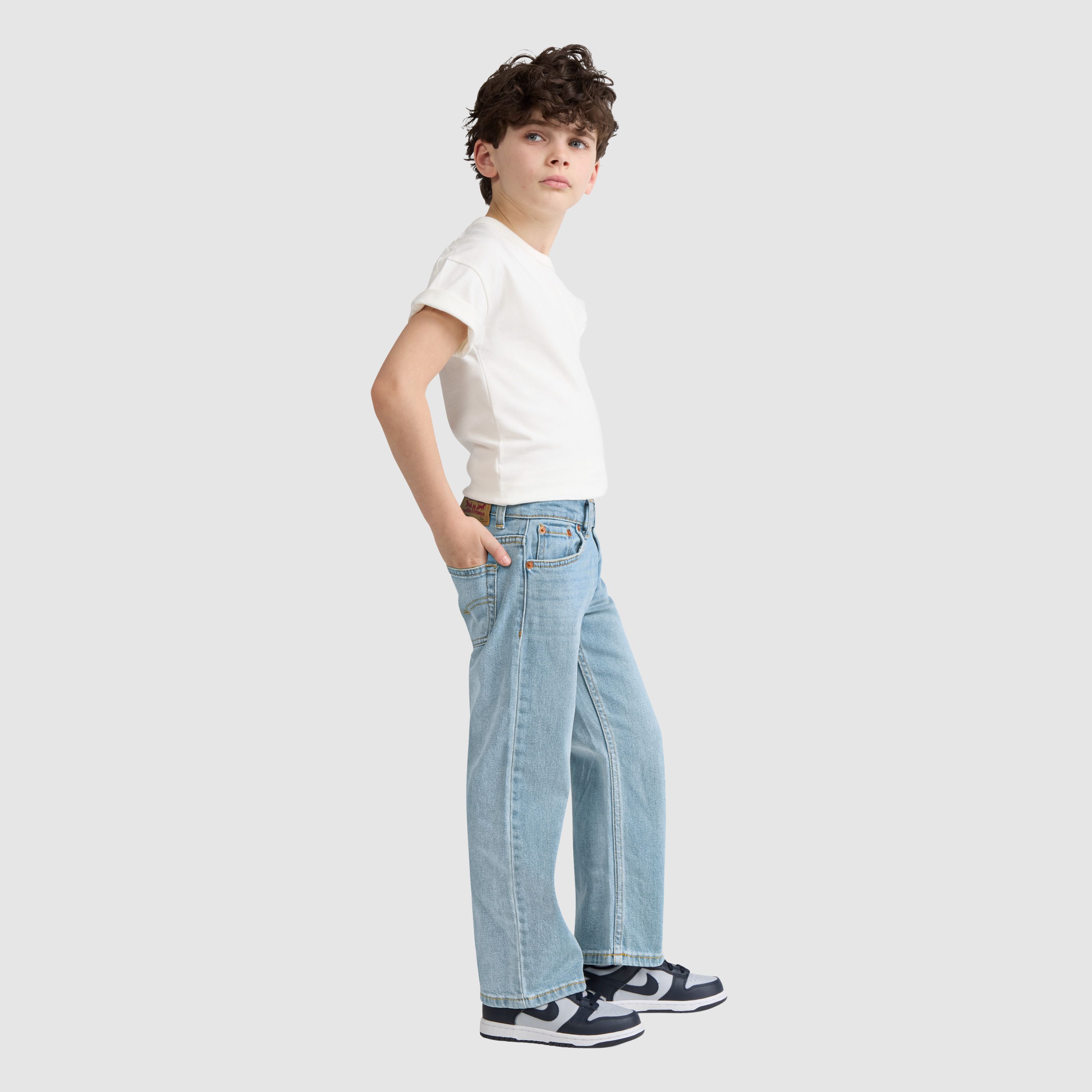 555™ Relaxed Fit Straight Jeans Little Boys 4-7 3