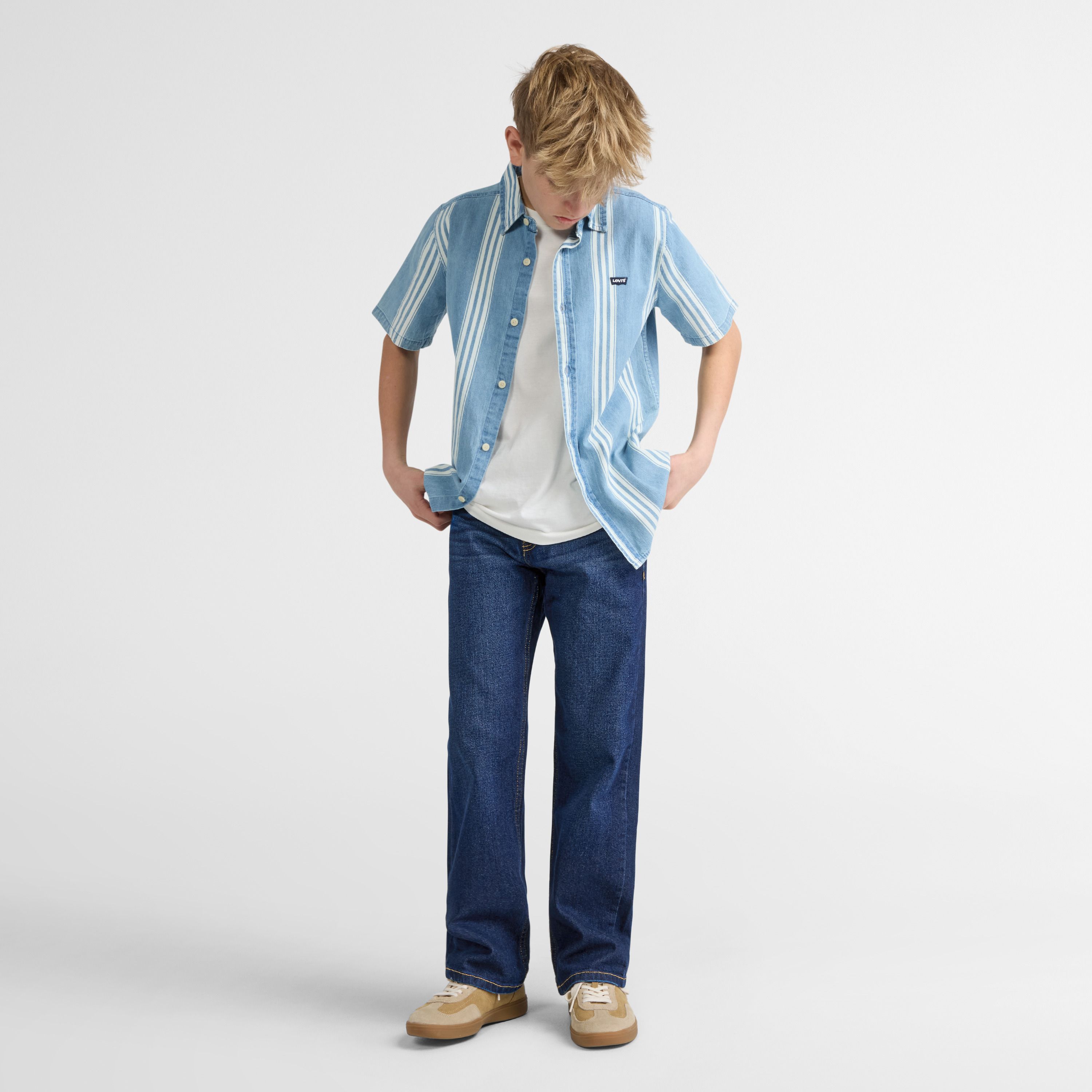 555™ Relaxed Straight Jeans Big Boys 8-20 5