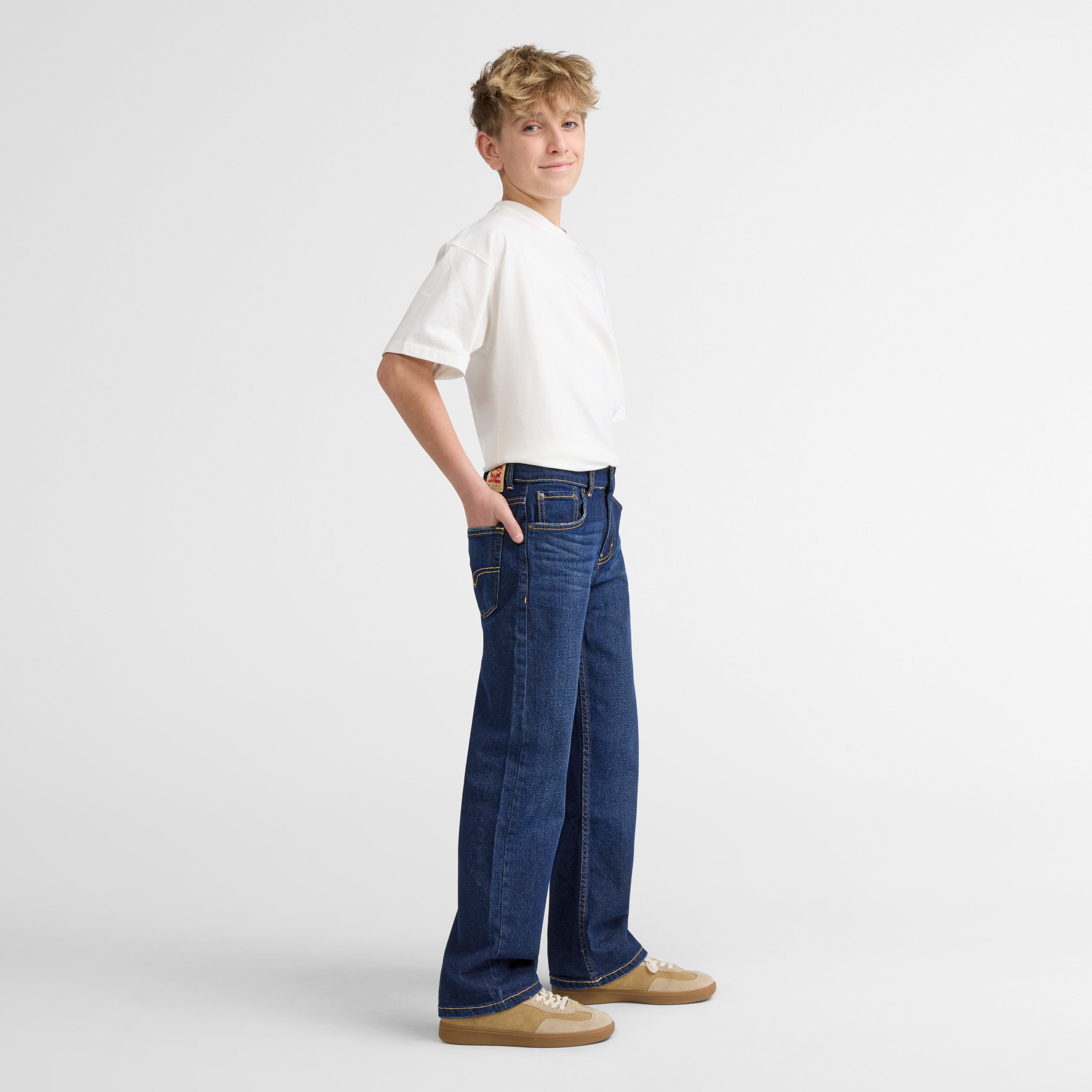 555™ Relaxed Straight Jeans Big Boys 8-20 2