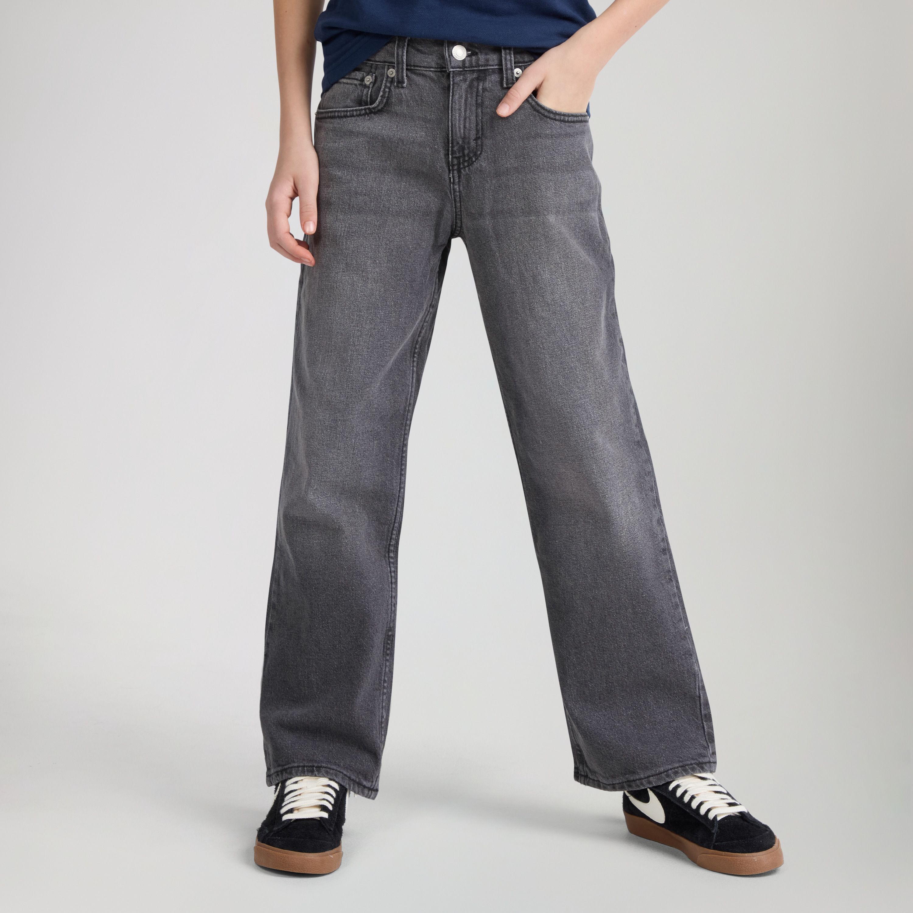 565™ Loose Fit Straight Jeans Big Boys 8-20 5
