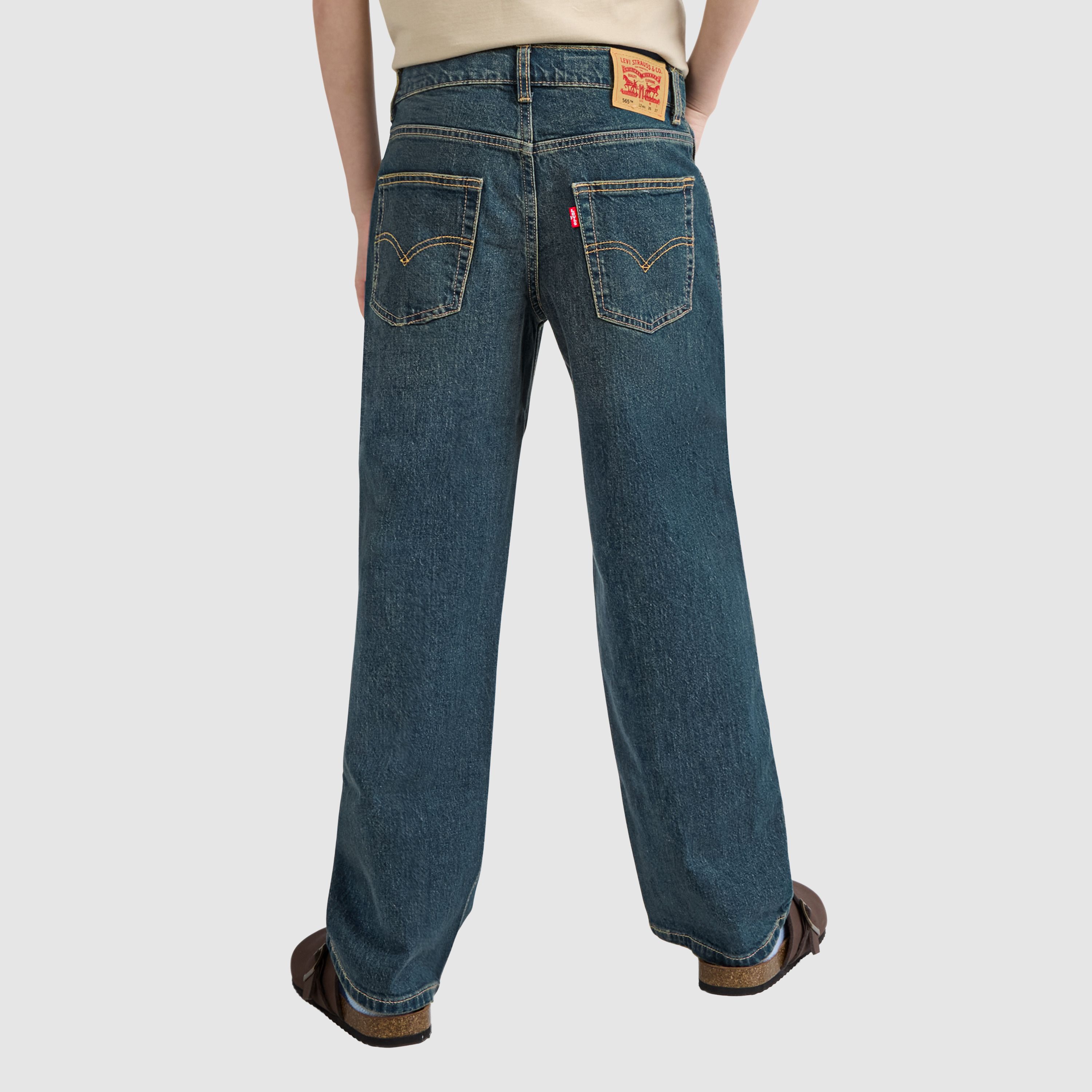 565™ Loose Fit Straight Jeans Big Boys 8-20 4