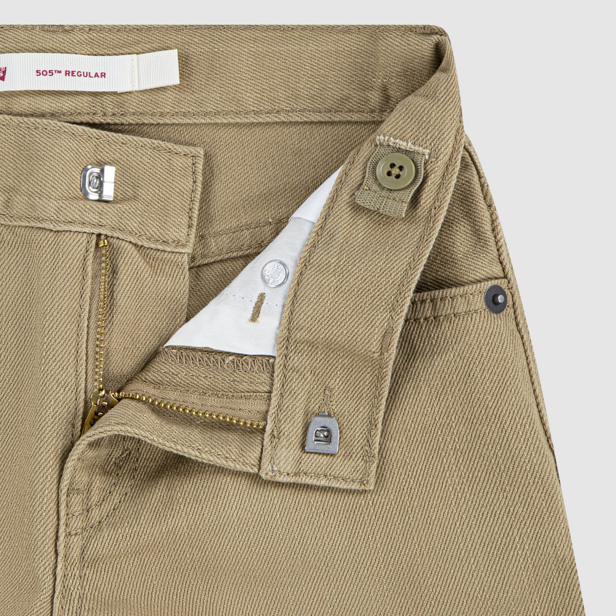 505™ Regular Fit Jeans Little Boys 4-7 — New British Khaki - Brown