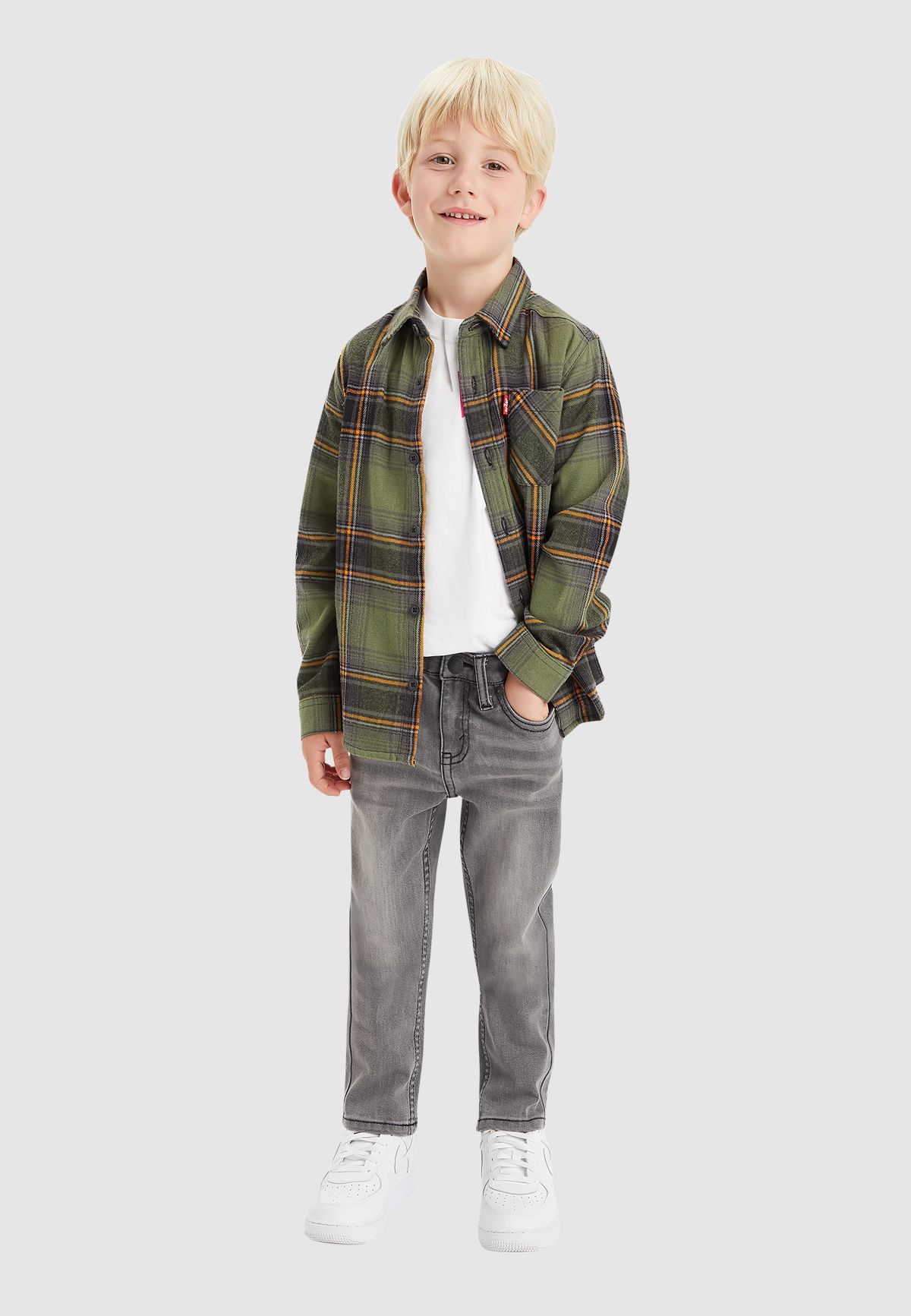 512™ Slim Taper Strong Performance Jeans Little Boys 4-7X — My Way - Dark Wash