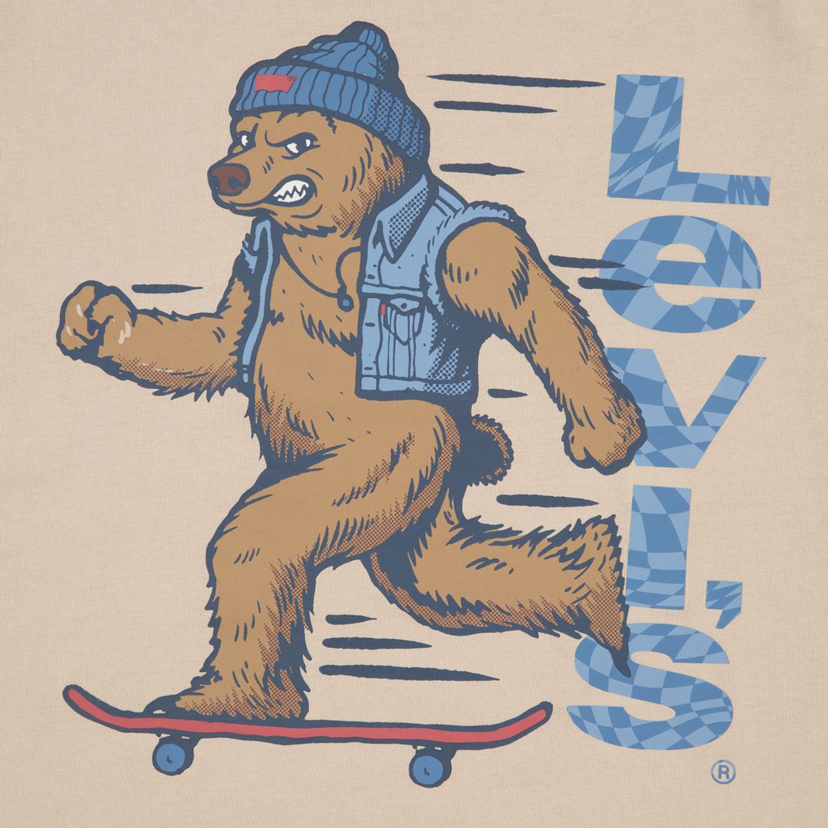 Twofer Bear On The Move Tee Big Boys 8-20 — White Pepper - White