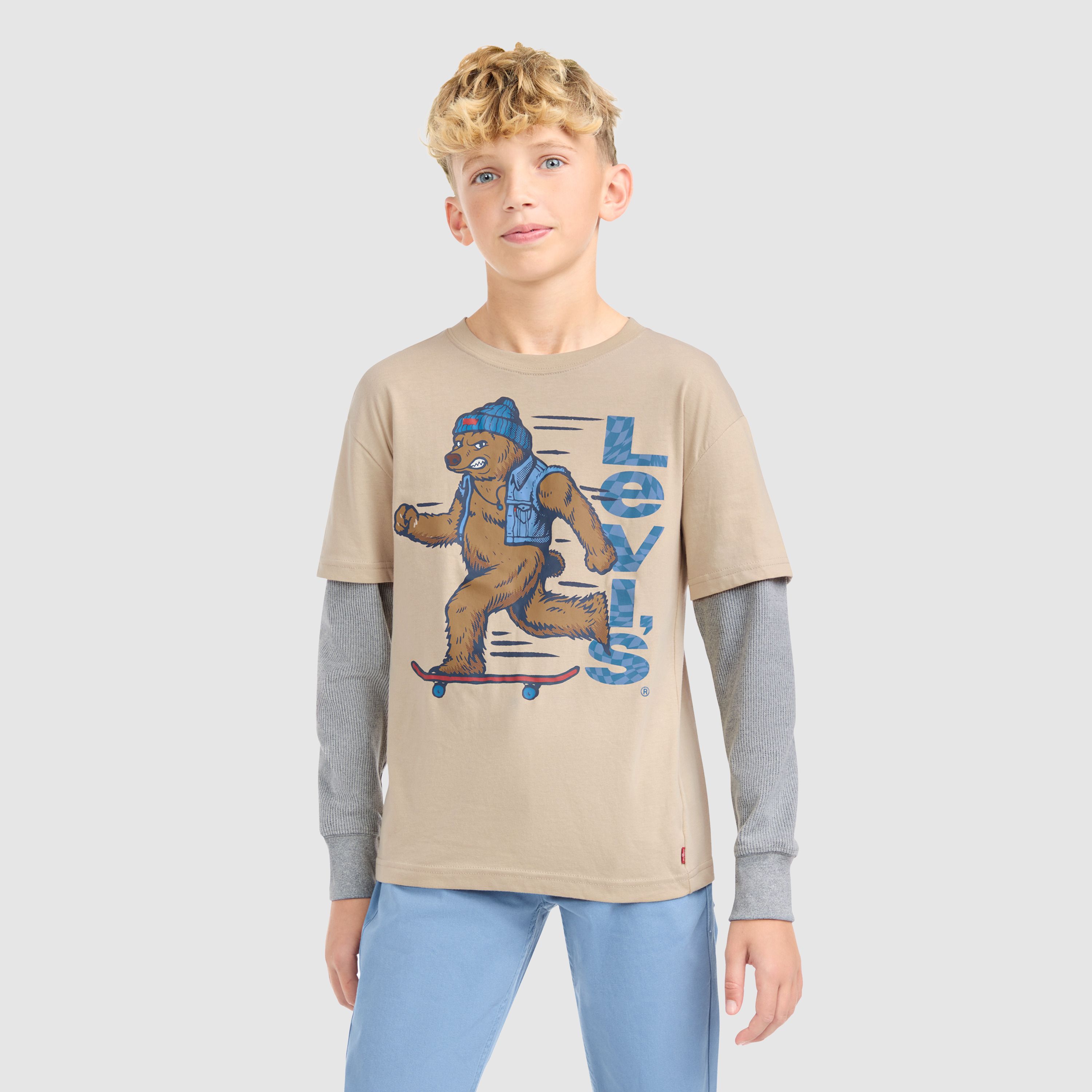 Bear On The Move Tee Big Boys 8-20 12
