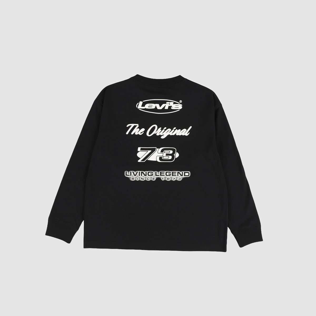 City Style Longsleeve Tee Big Boys 8-20 — Black - Charcoal