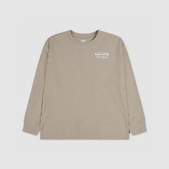 City Style Longsleeve Tee Big Boys 8-20 — Fields Of Rye - Brown 1