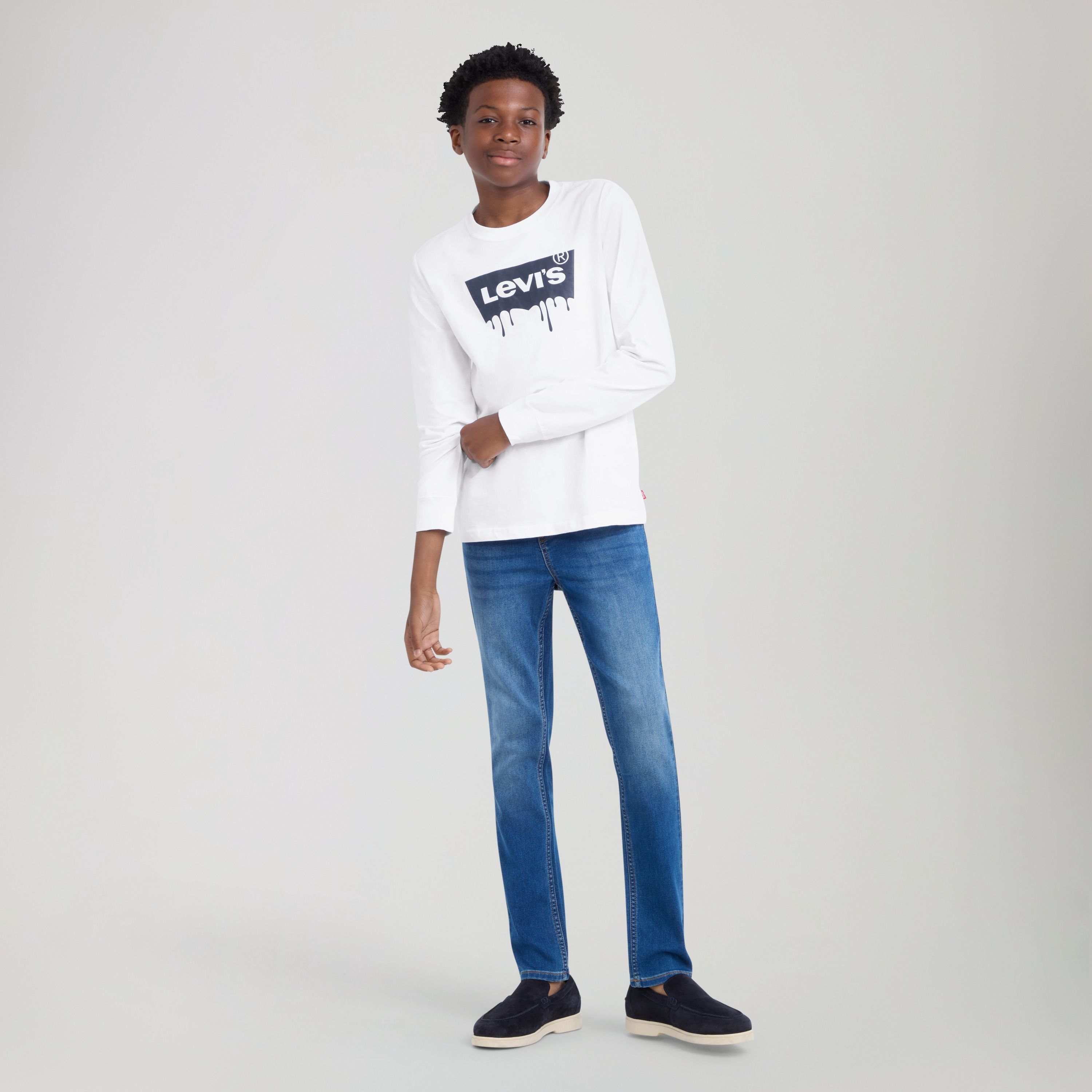 Dripped In Levi's Longsleeve Tee Big Boys 8-20 1