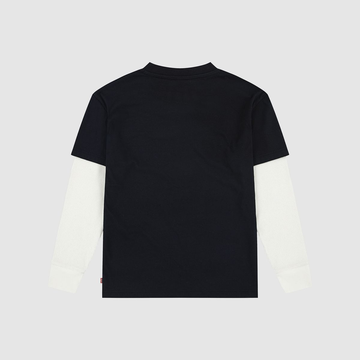 Twofer Headliner Tee Big Boys 8-20 — Jet Black - Black