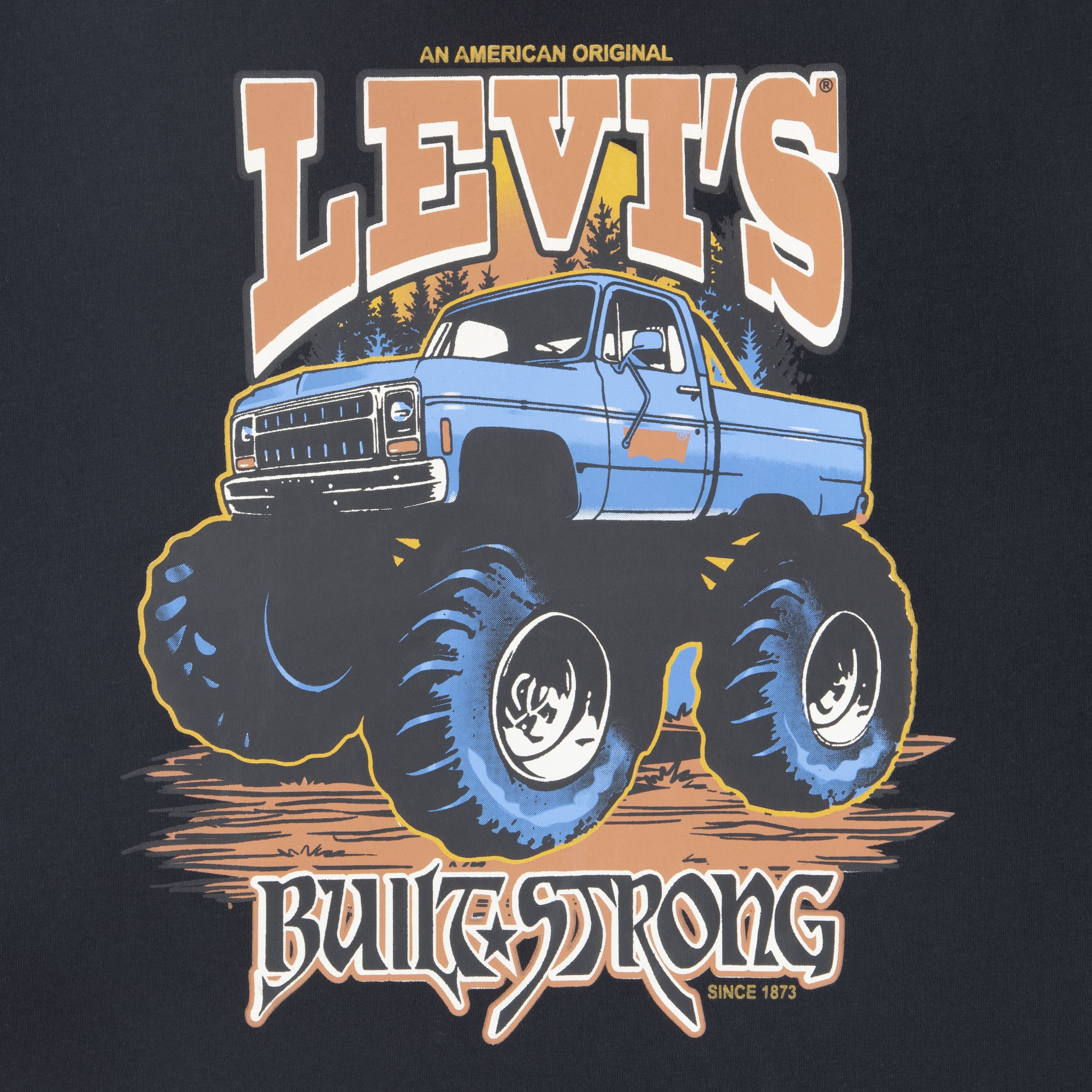 Monster Truck Tee Big Boys 8-20 6