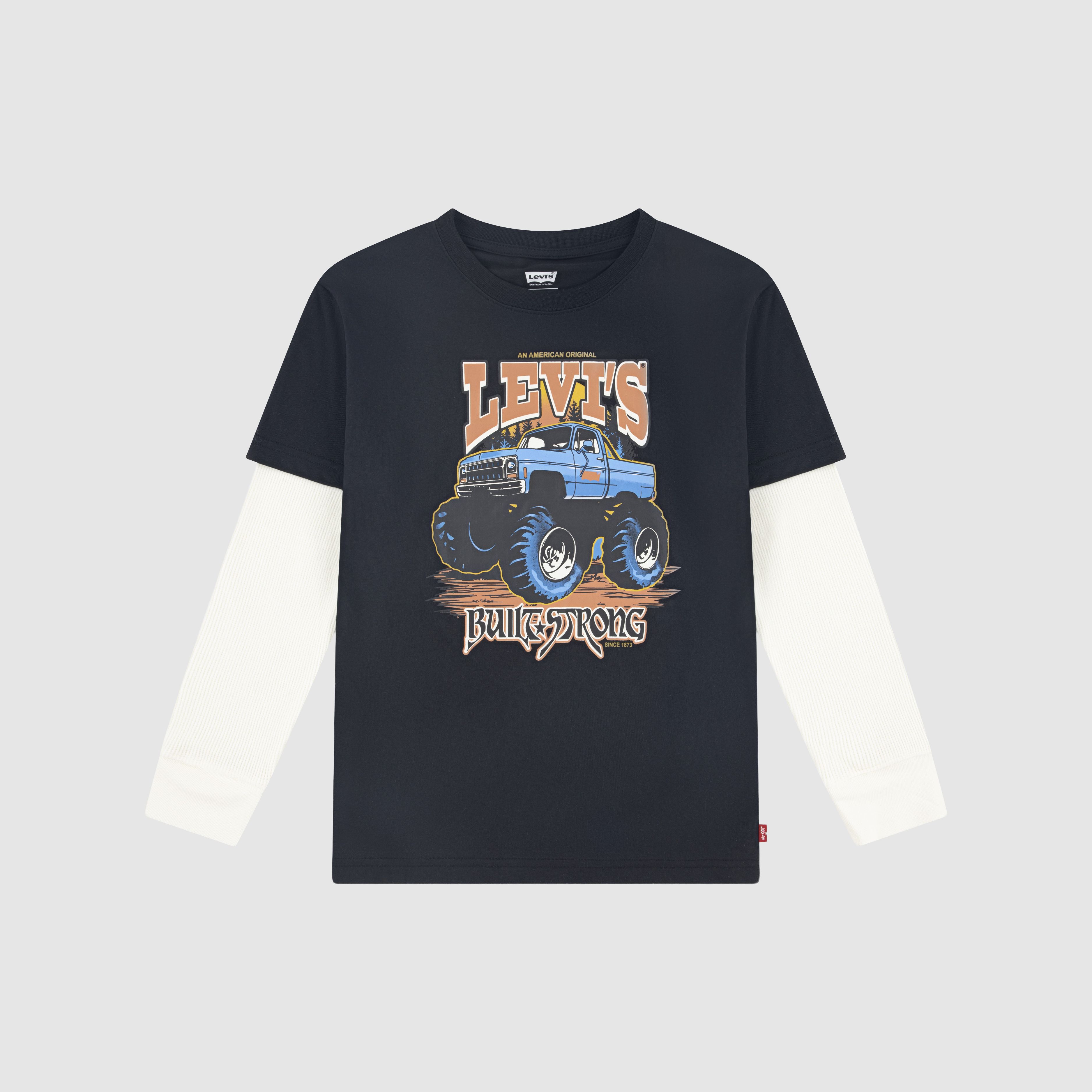 Monster Truck Tee Big Boys 8-20 4