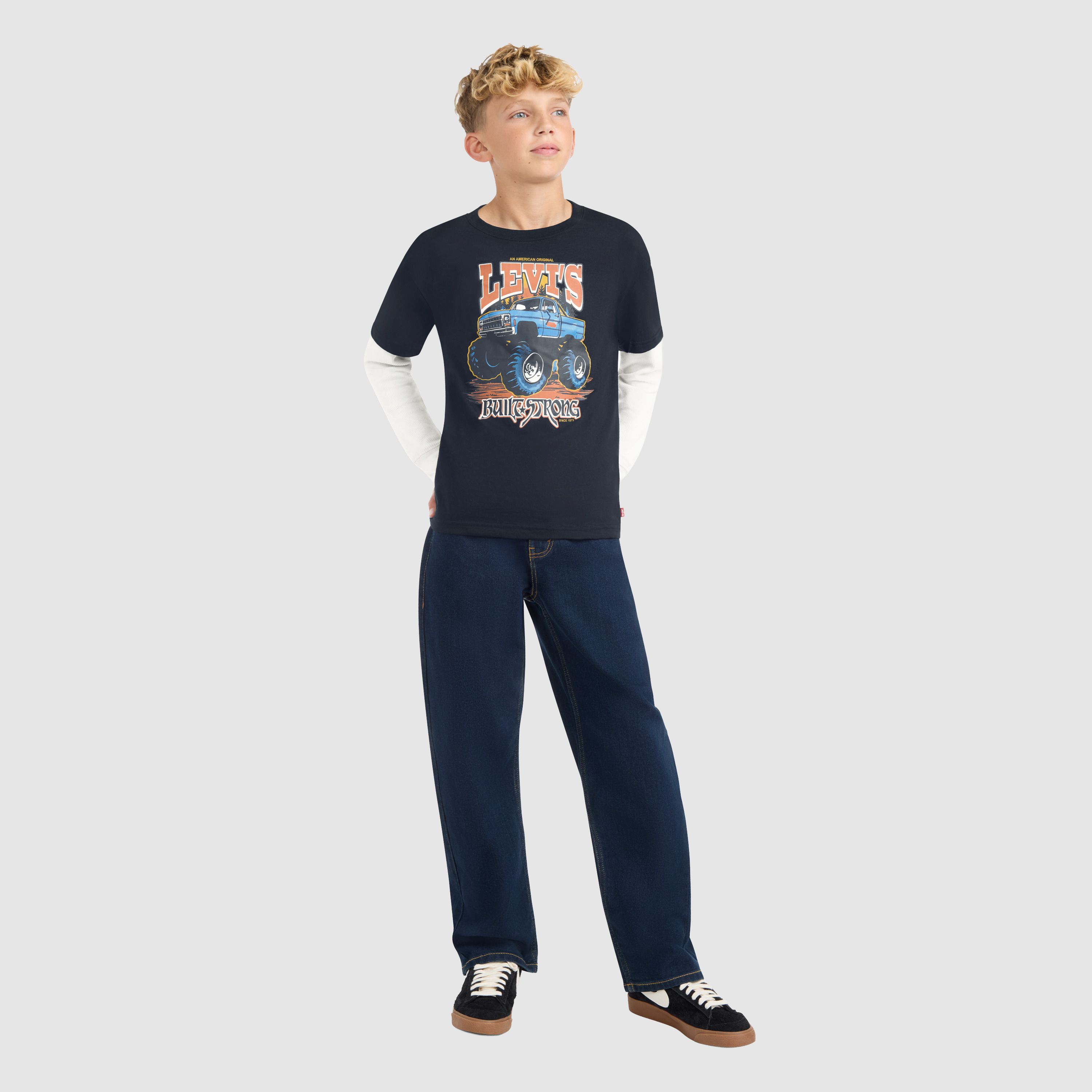 Monster Truck Tee Big Boys 8-20 1