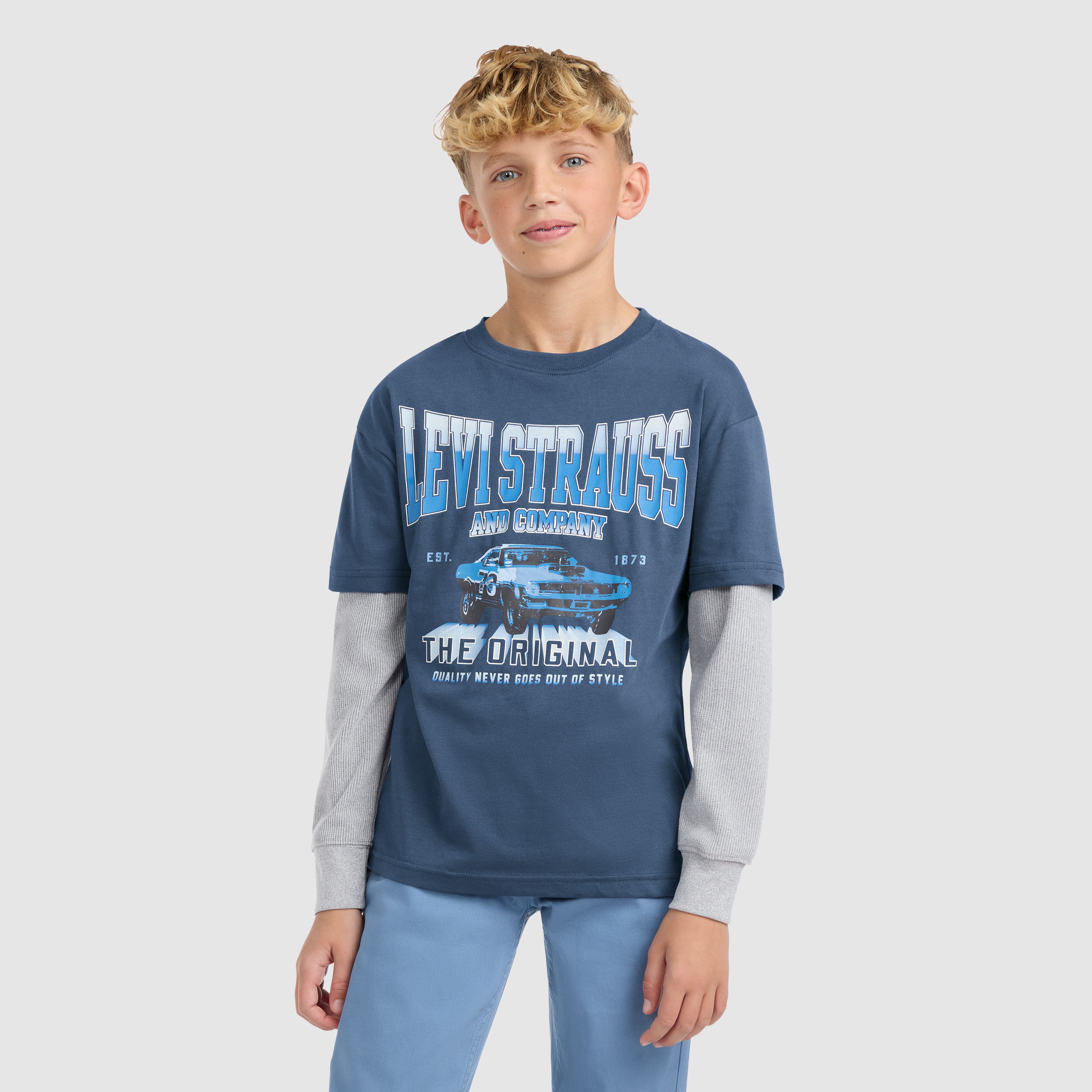 Muscle Car Tee Big Boys 8-20 2