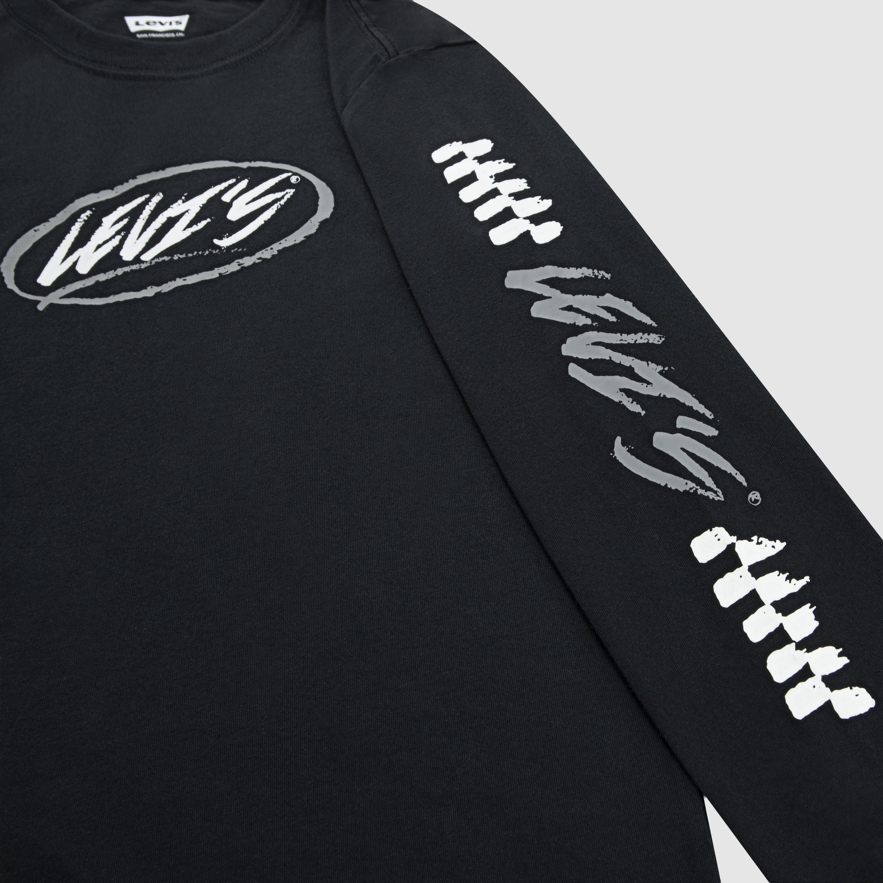 Skater Doodle Longsleeve Tee Big Boys 8-20 6
