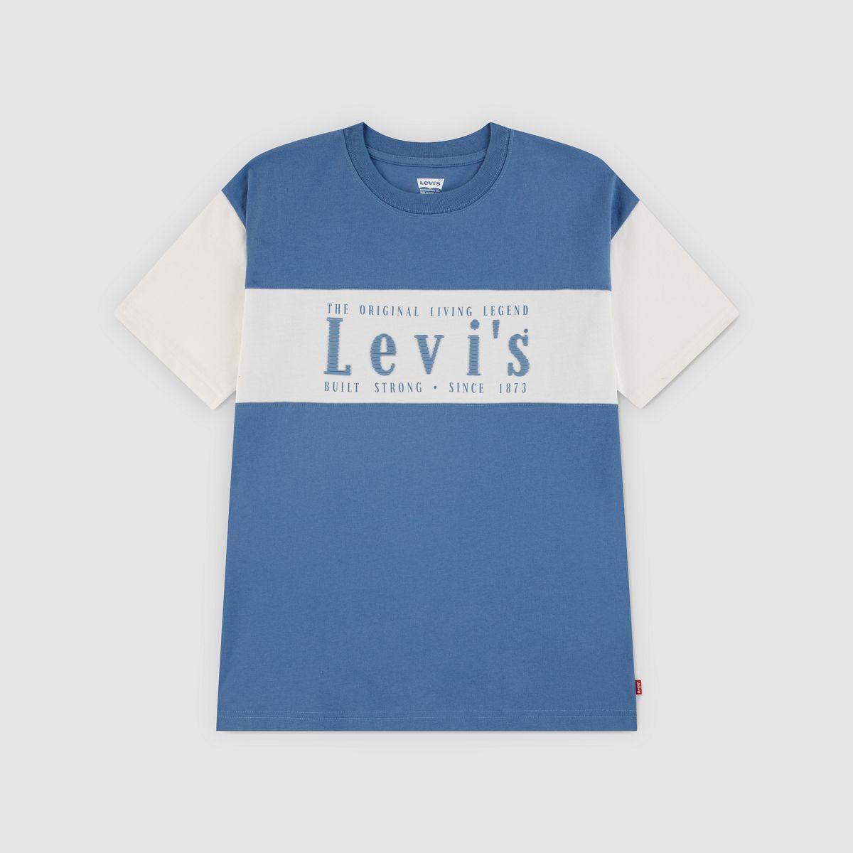 City Style Longsleeve Tee Big Boys 8-20 — Moonlight Blue - Blue