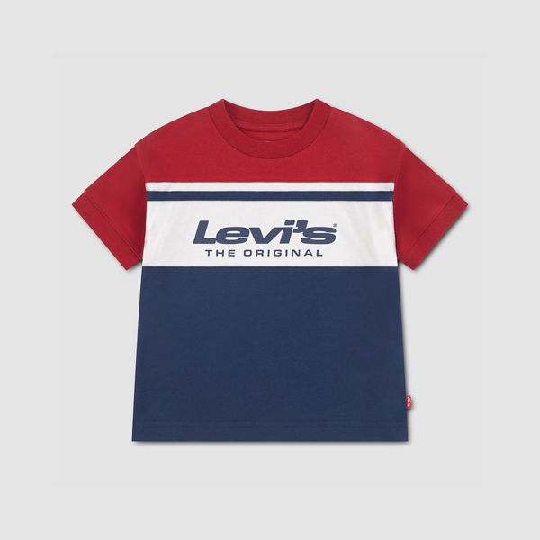 City Style Longsleeve Tee Big Boys 8-20 — Emboldened - Red