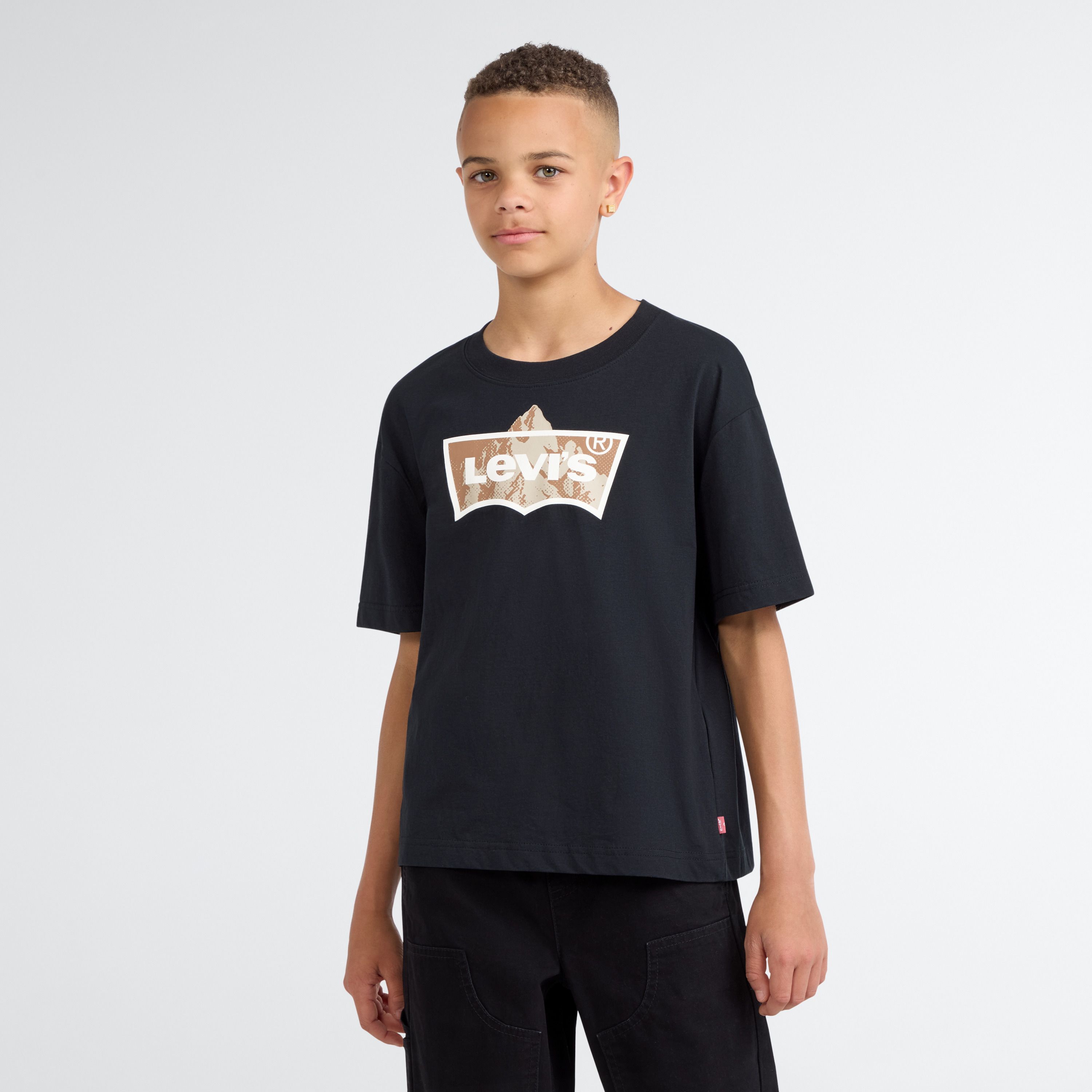 Mountain Peak Batwing Tee Big Boys 8-20 2