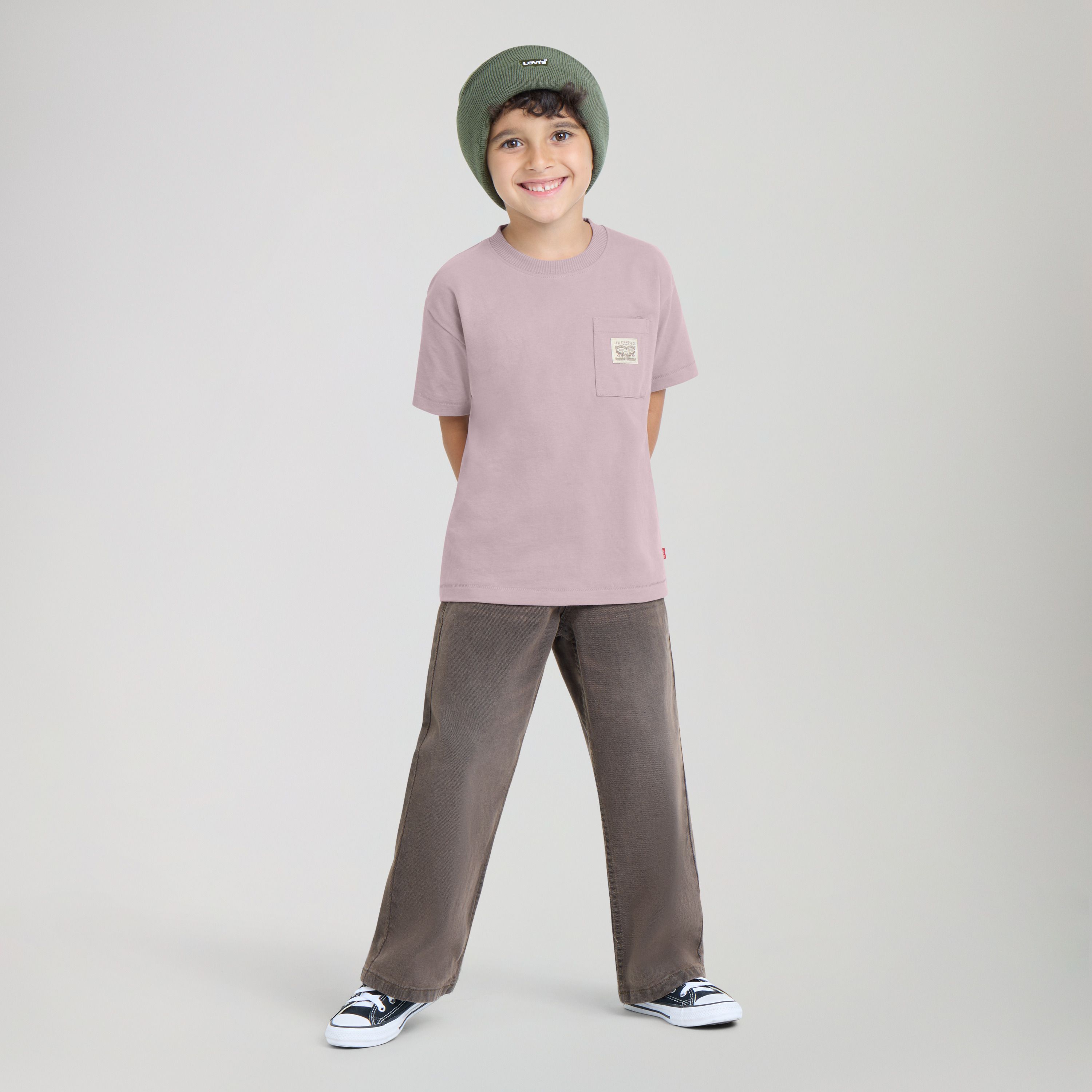 Patch Pocket Tee Little Boys 4-7 1