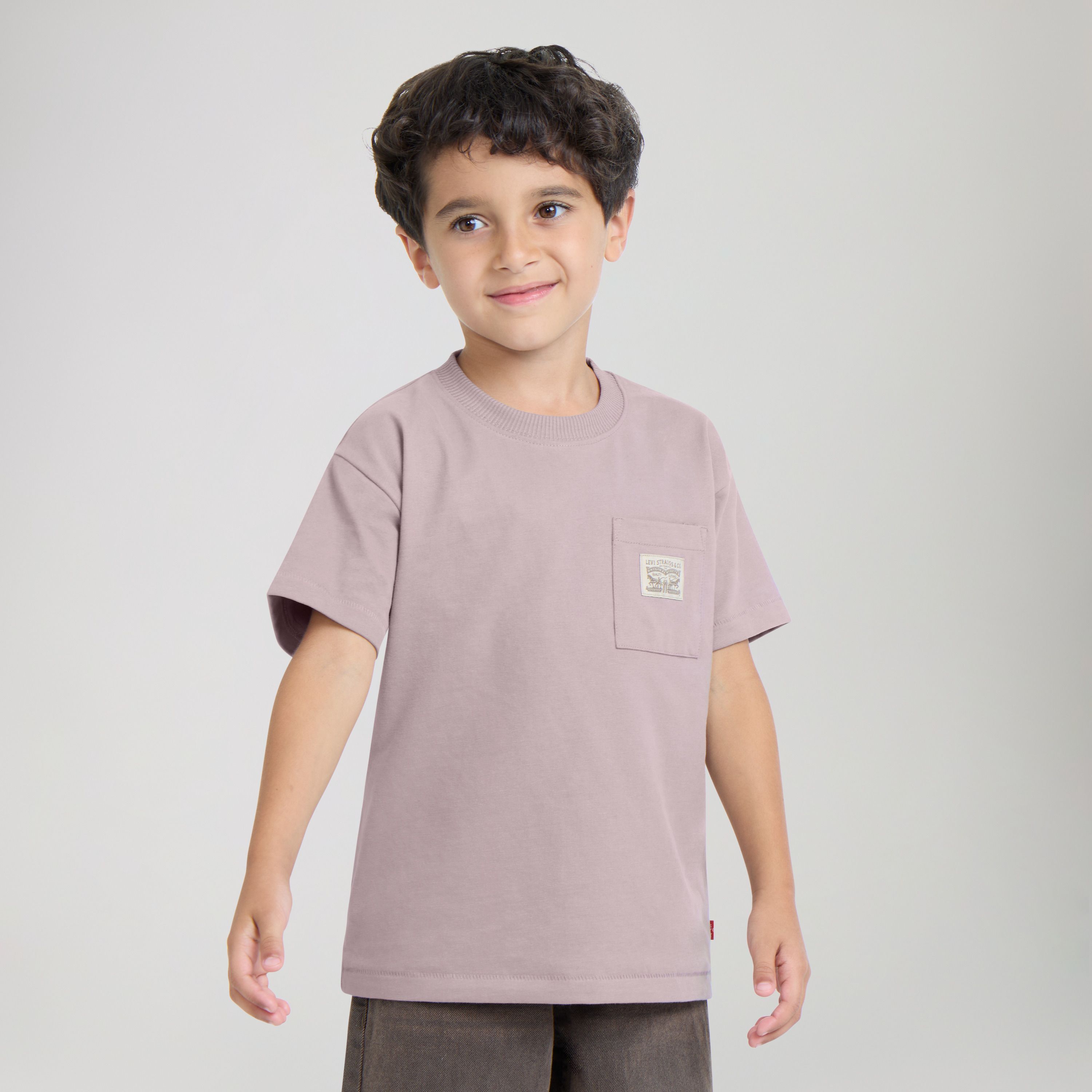 Patch Pocket Tee Little Boys 4-7 7