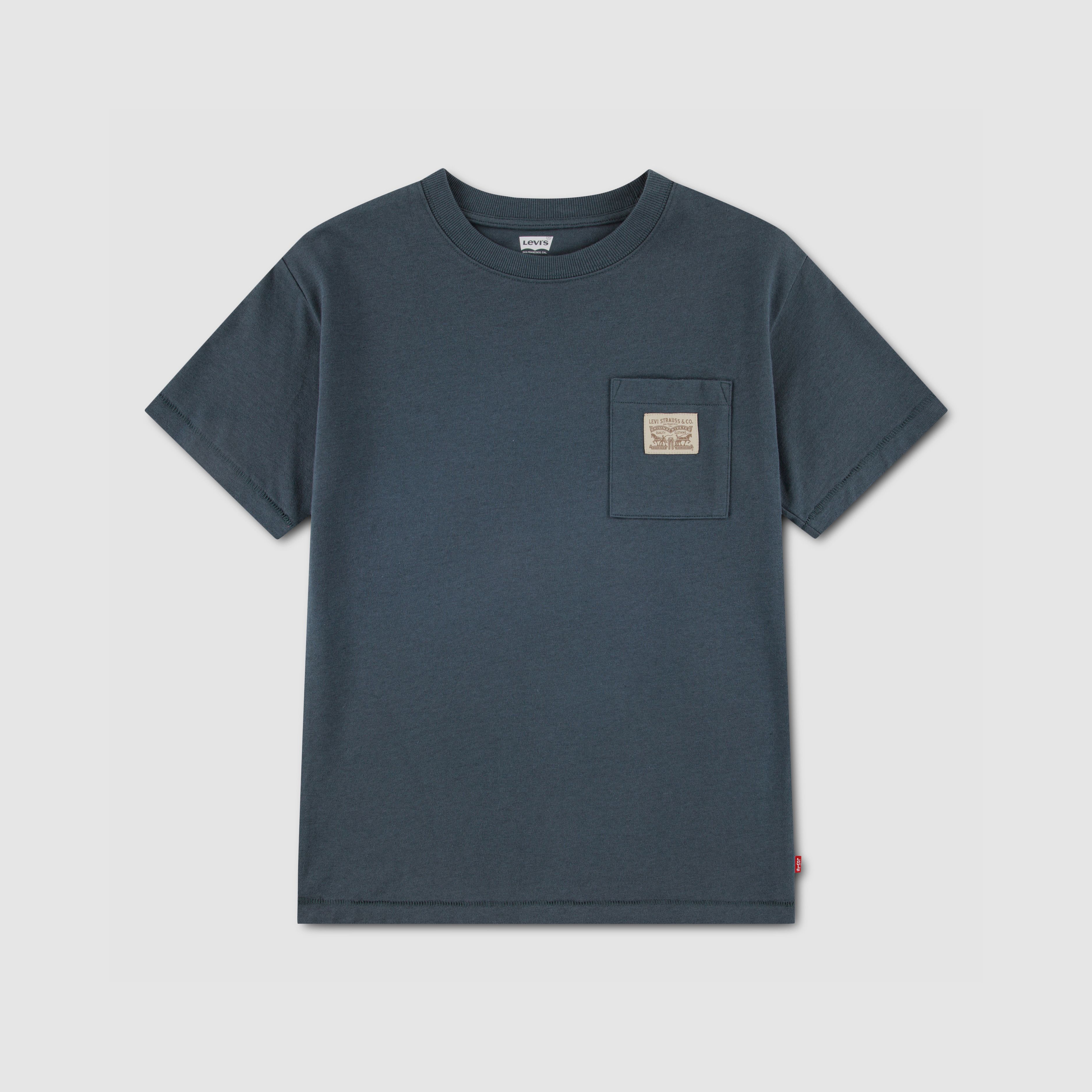 Patch Pocket Tee Big Boys 8-20 8