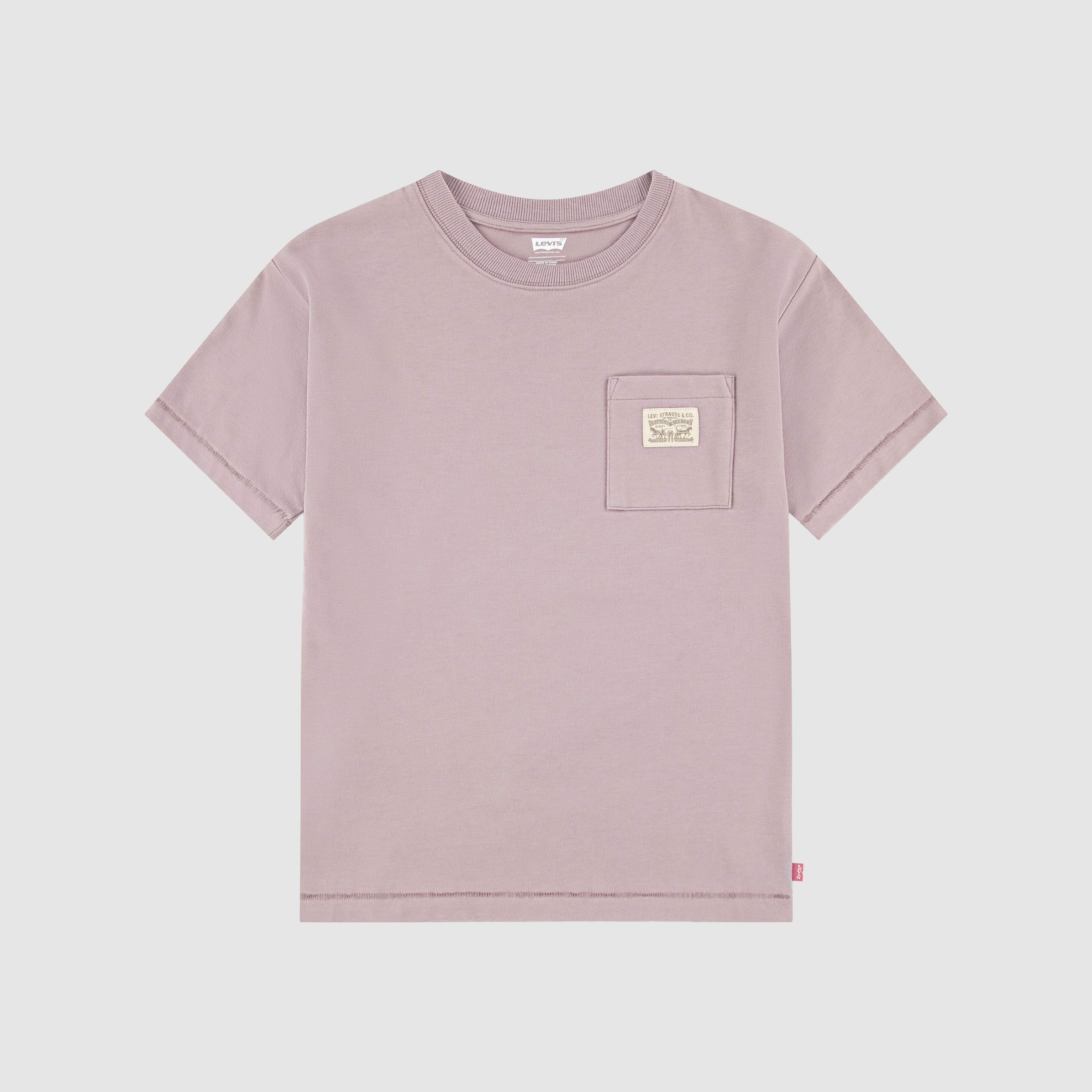 Patch Pocket Tee Big Boys 8-20 4