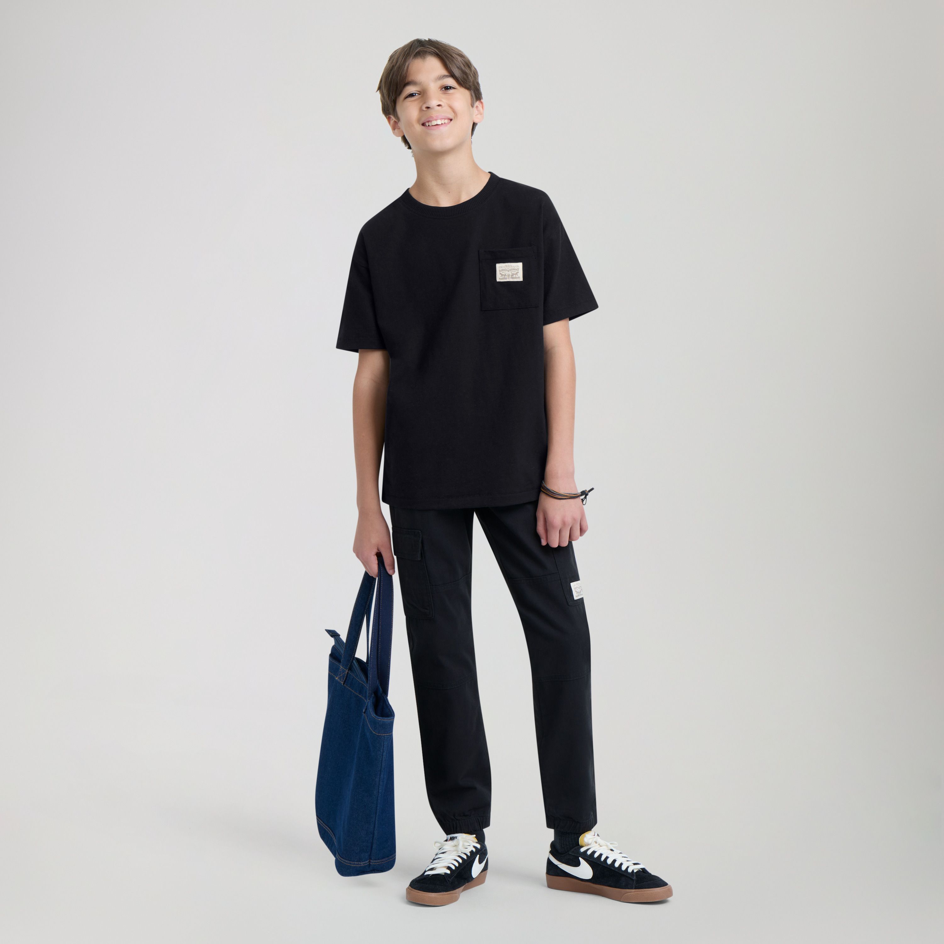 Patch Pocket Tee Big Boys 8-20 10