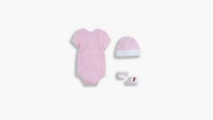 Baby Batwing Onesie Set - 3 Piece — Fairy Tale - Pink 2