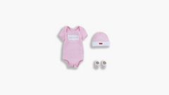 Baby Batwing Onesie Set - 3 Piece — Fairy Tale - Pink 1