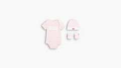 Baby Batwing Onesie Set - 3 Piece — Fairy Tale - Pink 1