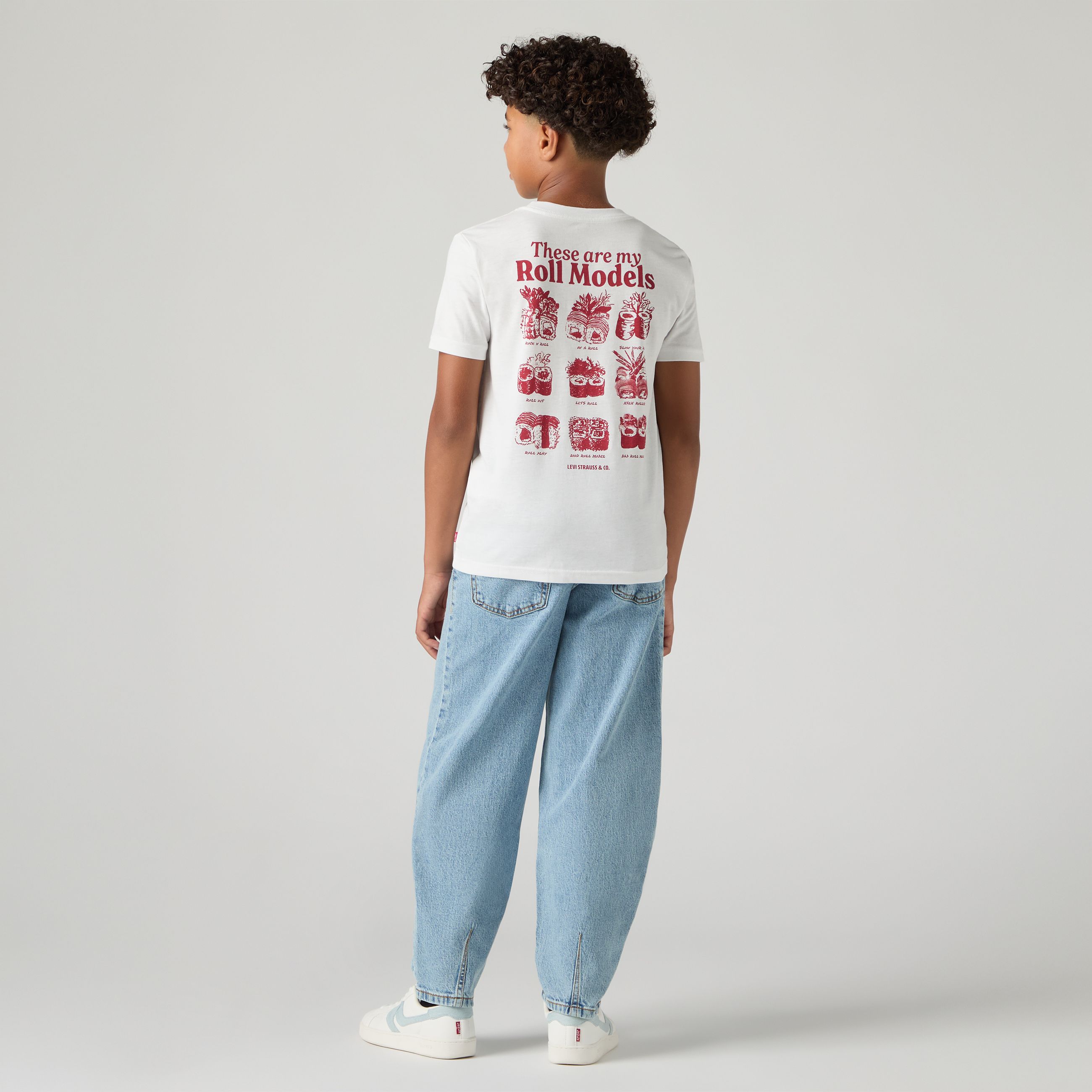 Teenager Barrel Jeans 3