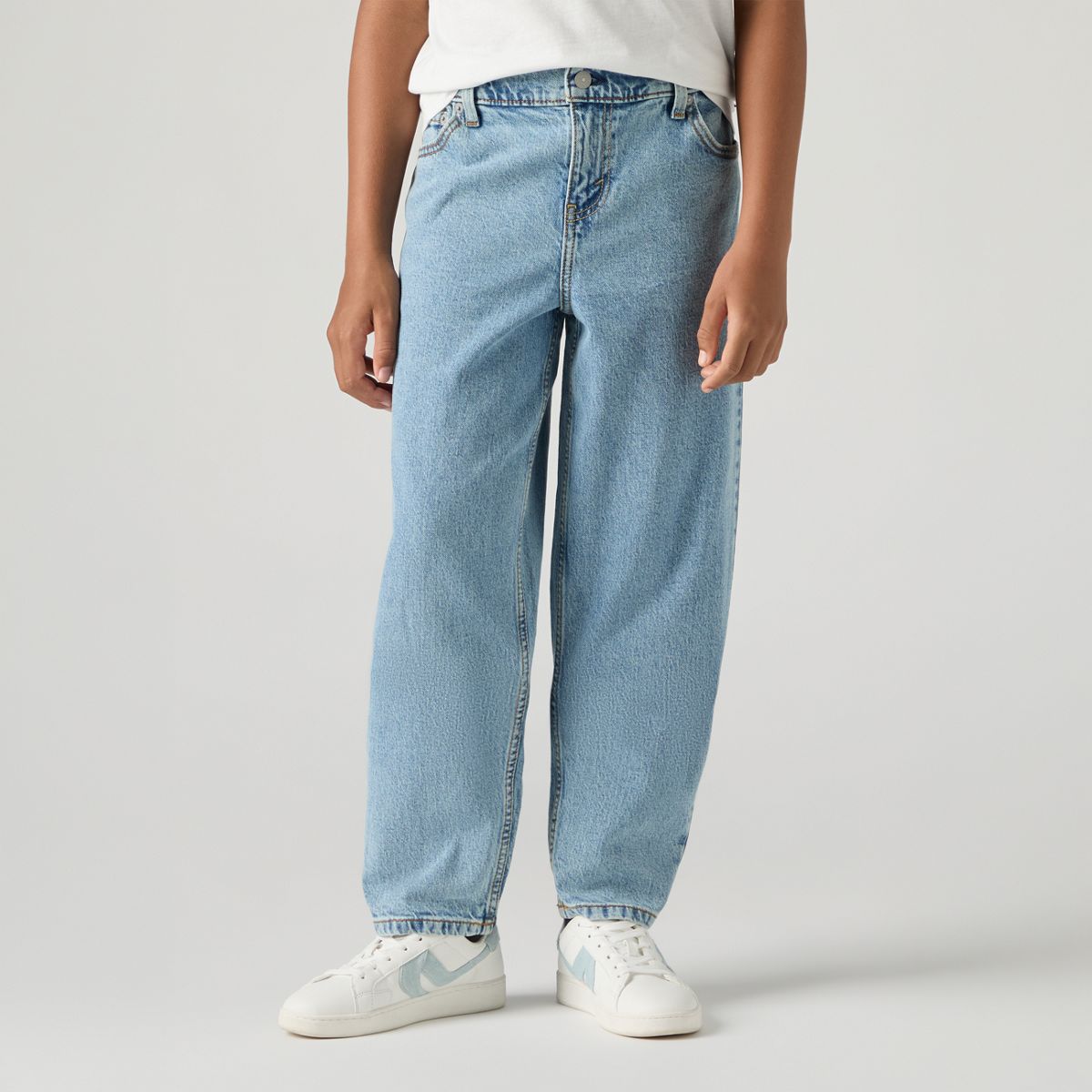Teenager Barrel Jeans — Neptune - Neutral