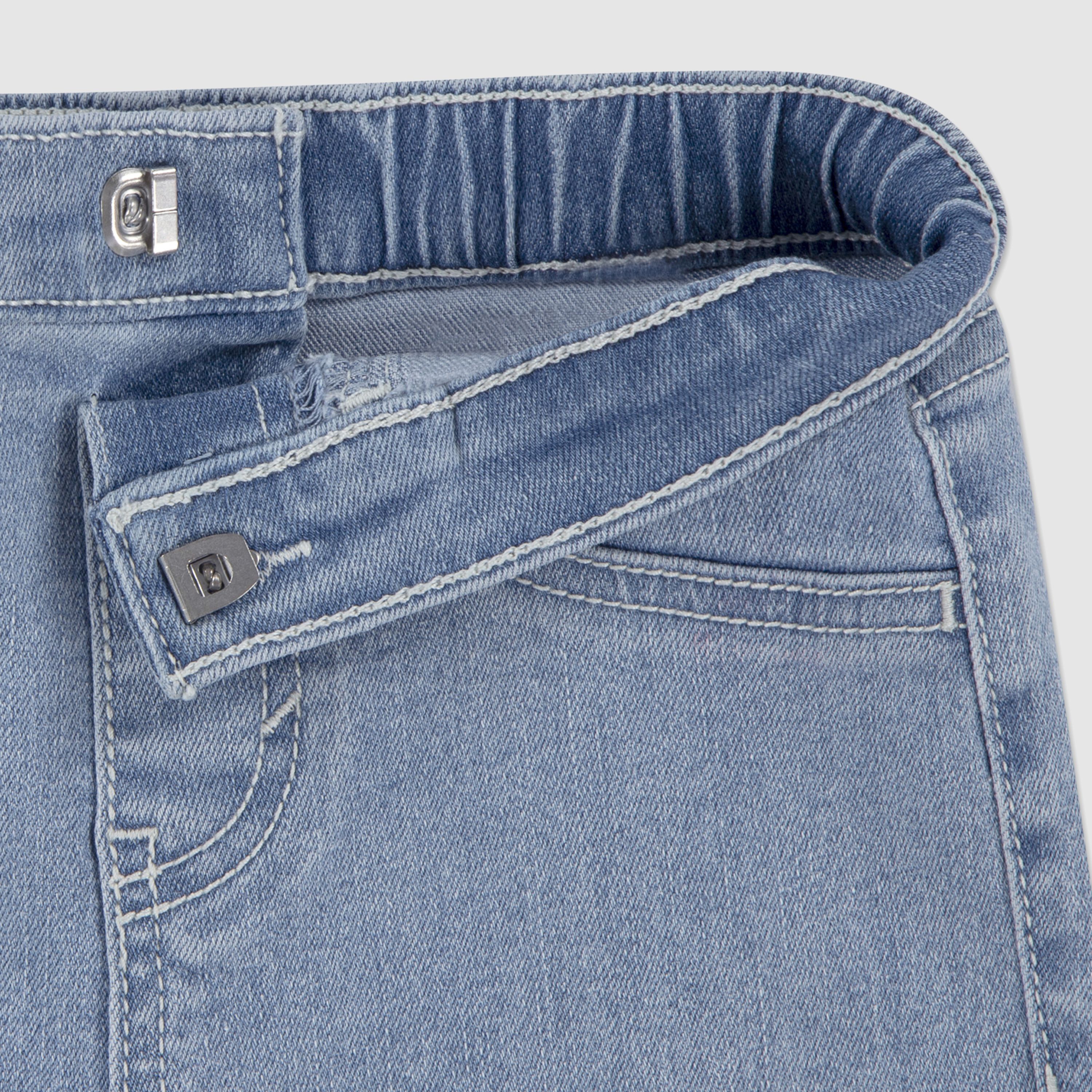 Baby Logo Tee and Denim Shorts 2-Piece Set 4