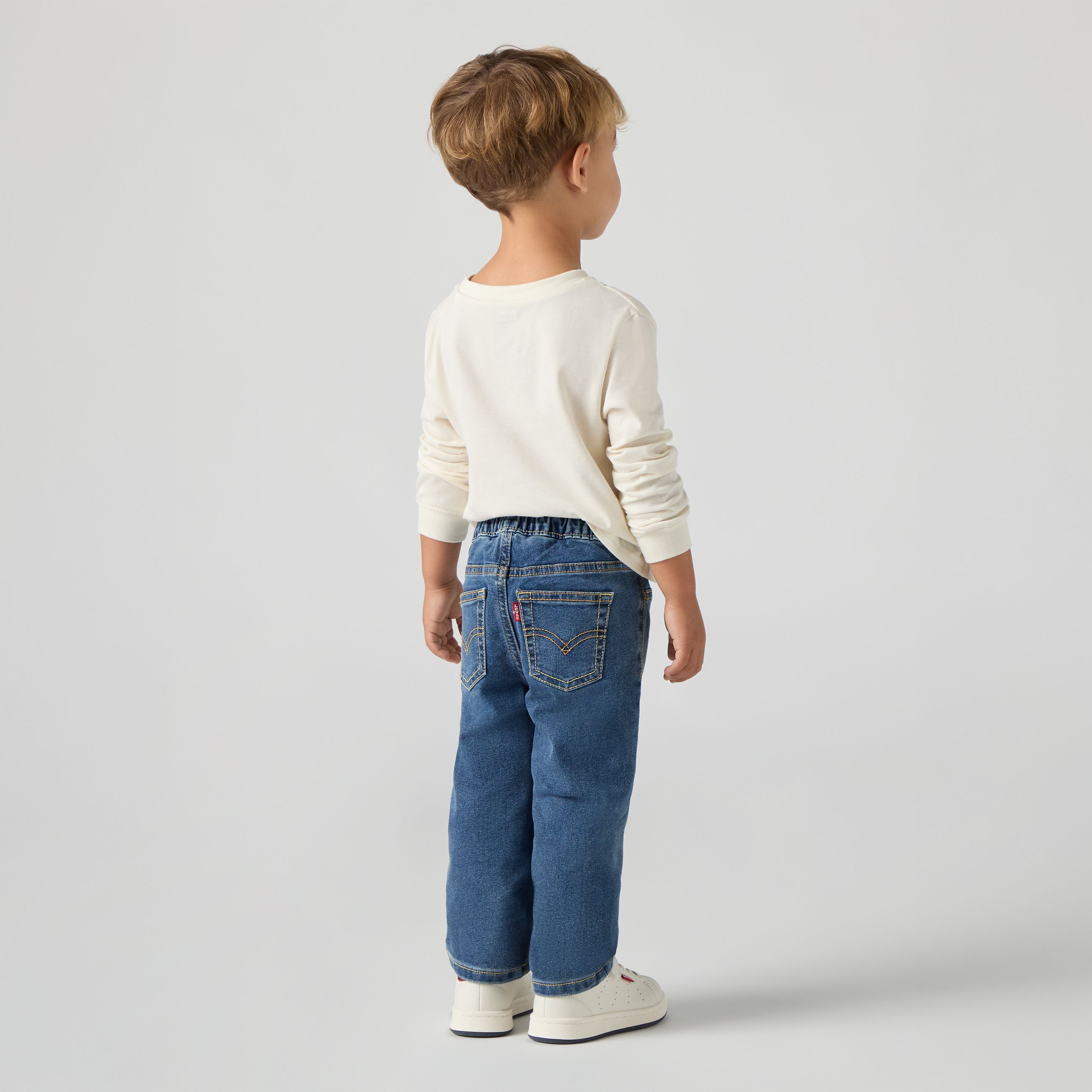Baby Long Sleeve & Denim Pant Set 3