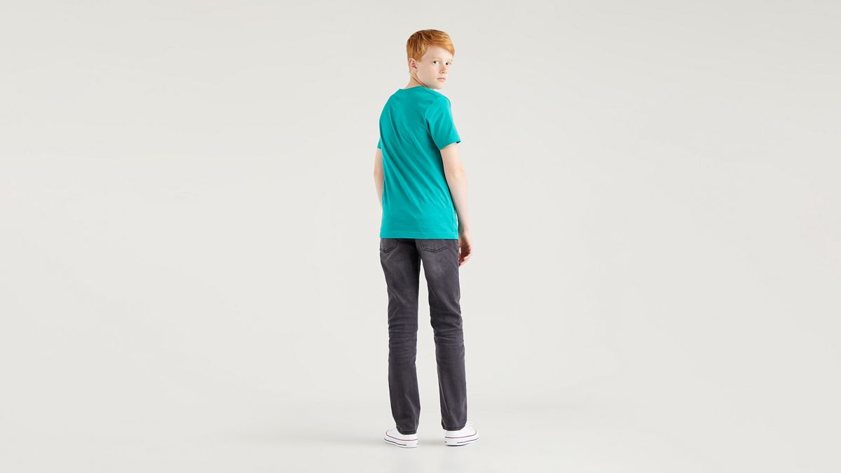 Teenager 512™ Slim Fit Tapered Jeans — Route 66 - Black