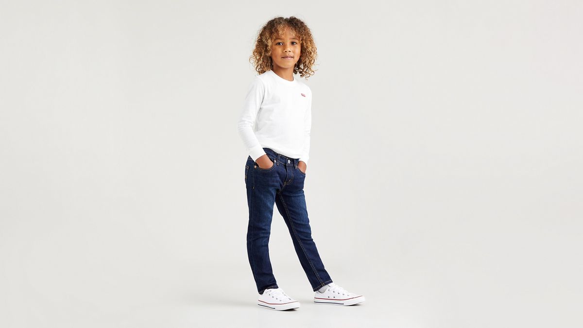 Kids 512™ Slim Fit Tapered Jeans — Hydra - Blue