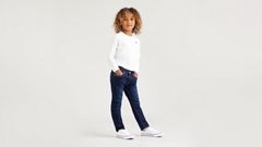 Kids 512™ Slim Fit Tapered Jeans — Hydra - Blue 3