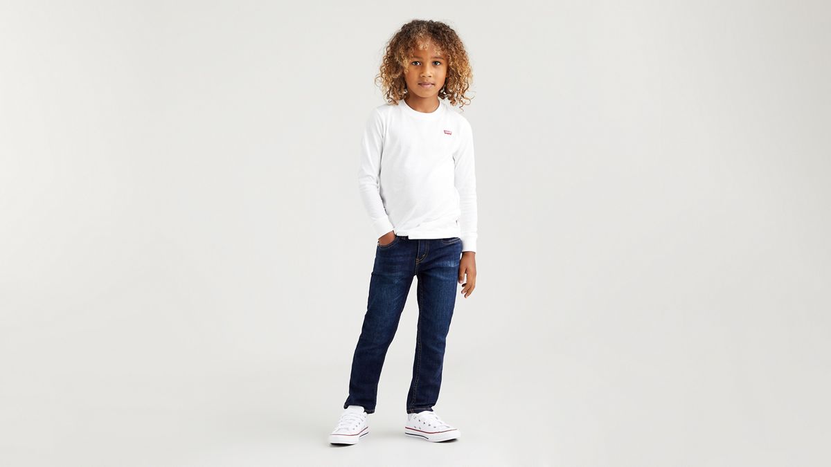 Kids 512™ Slim Fit Tapered Jeans — Hydra - Blue
