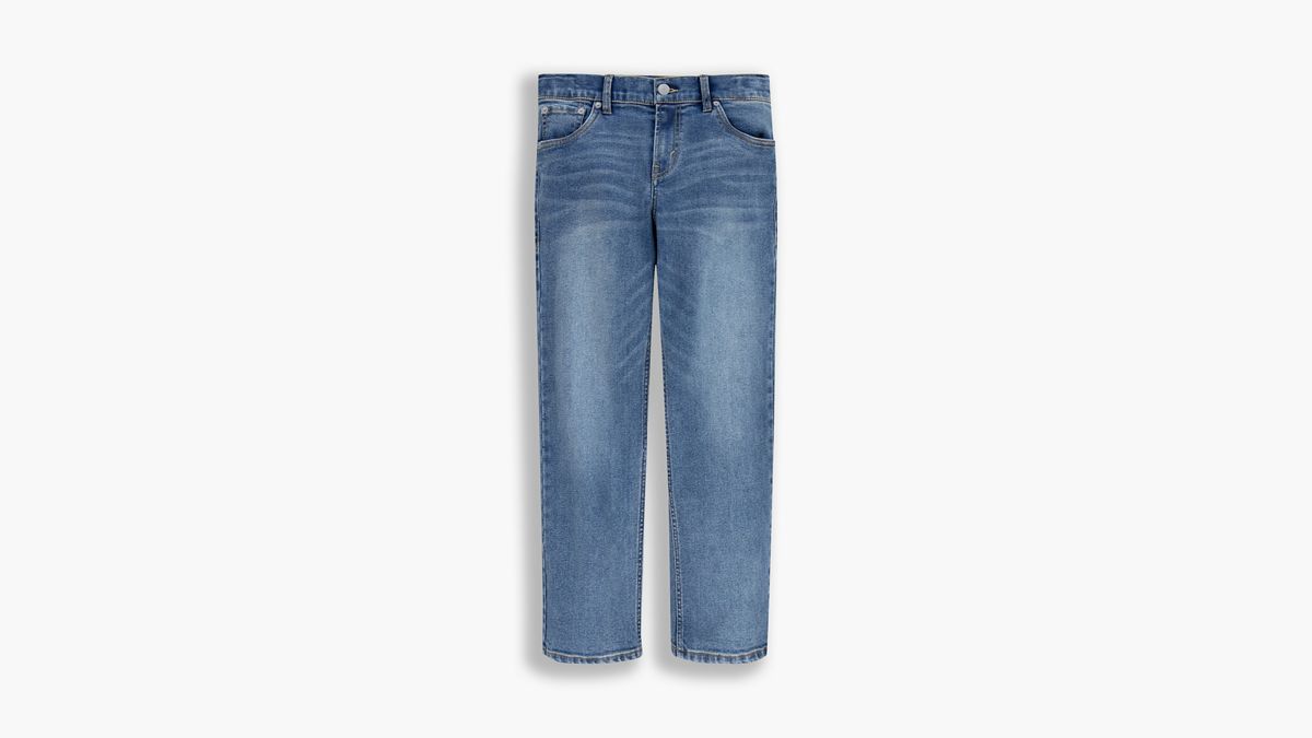 Kids Stay Loose Taper Jeans — Burbank - Blue