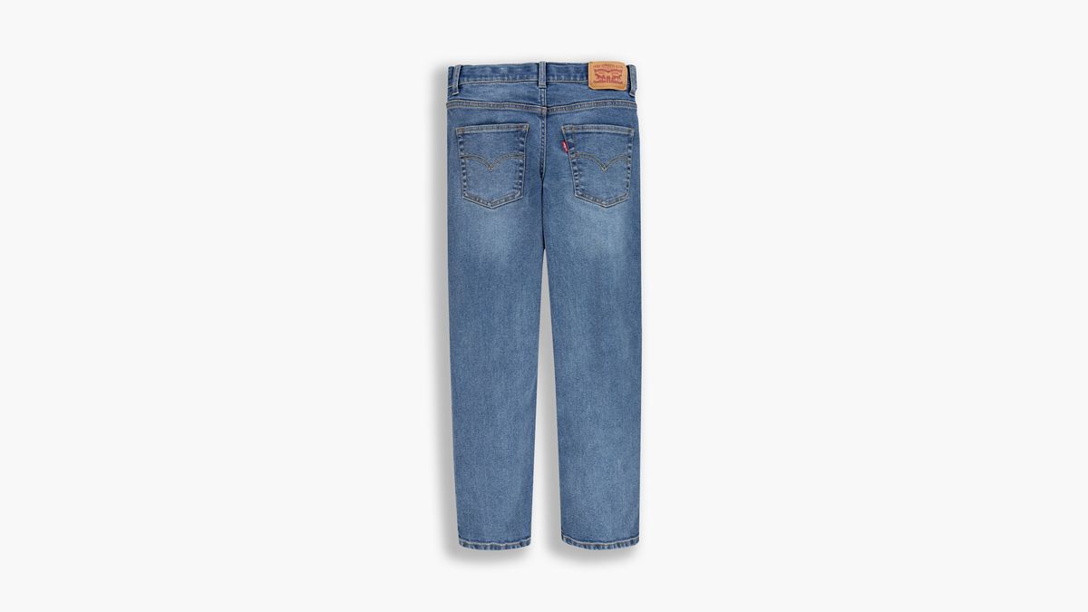 Kids Stay Loose Taper Jeans — Burbank - Blue