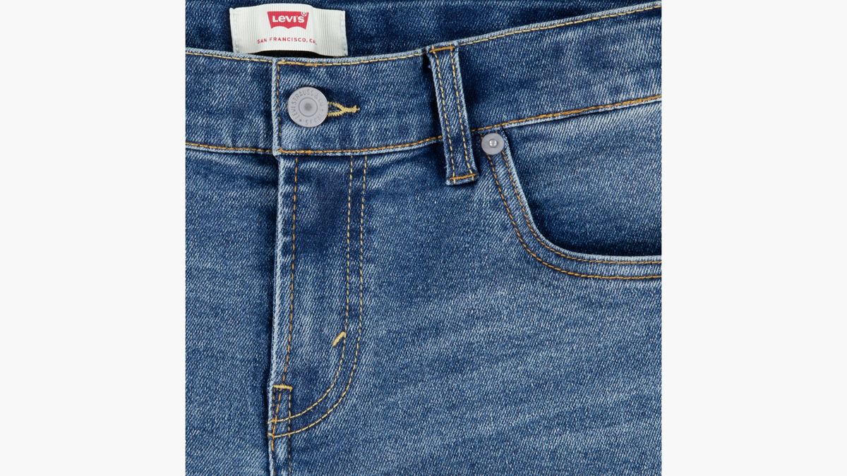 Kids Stay Loose Taper Jeans — Burbank - Blue