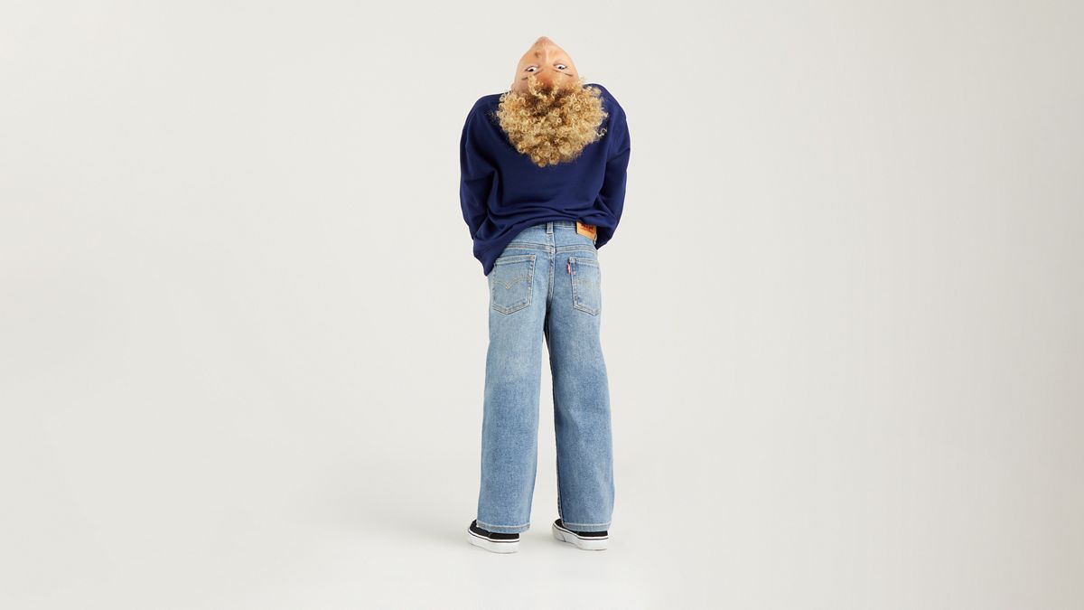 Kids Stay Loose Taper Jeans — Burbank - Blue