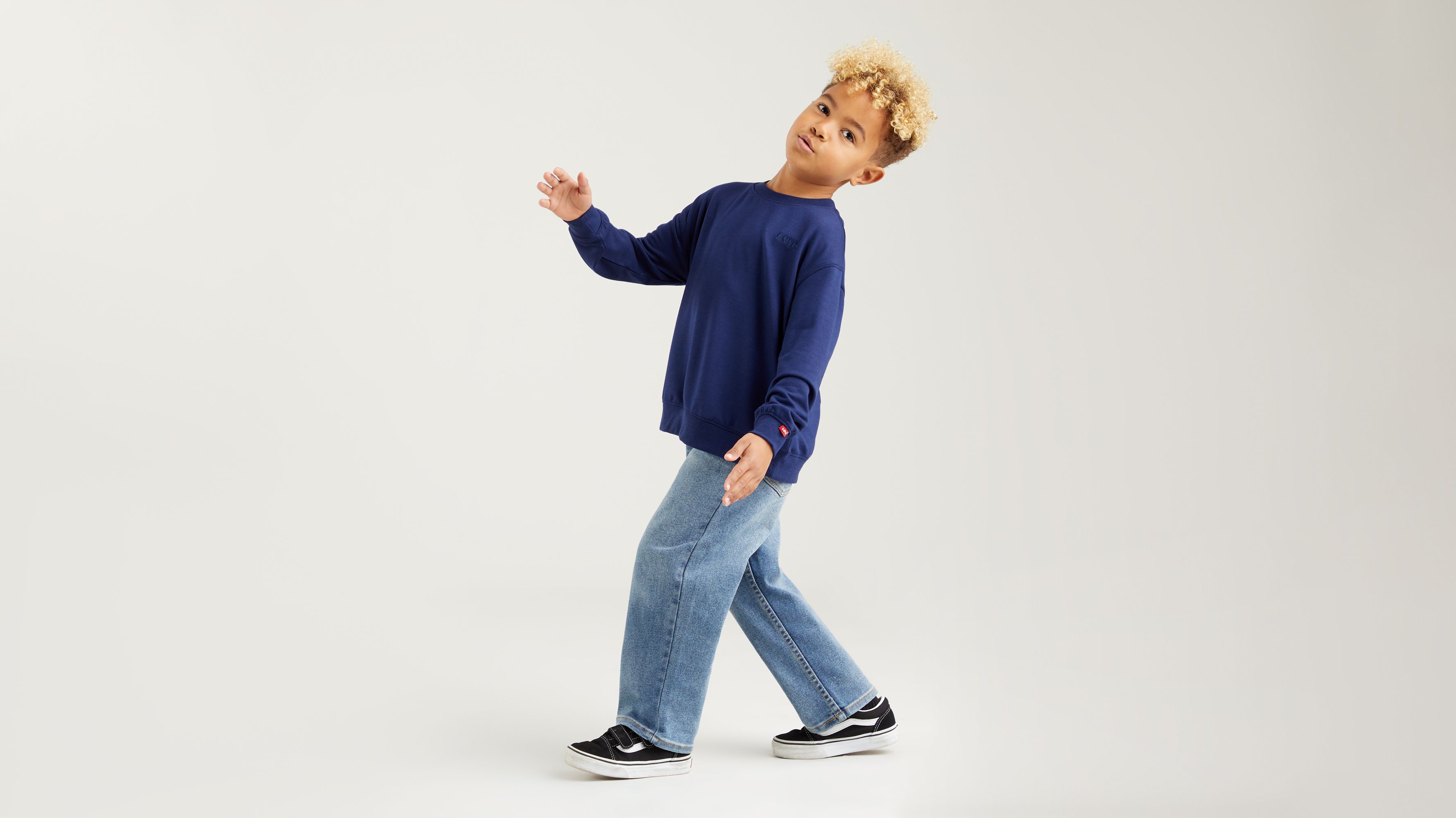 Jean Stay Loose Taper infantil 3